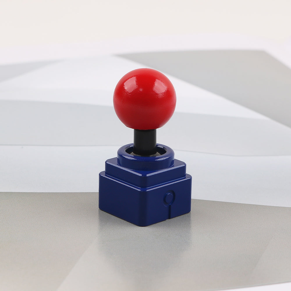 Custom Metal Good Luck Joystick Keycap - Short Version Retro Gaming Mechanical Keyboard Accessory for DIY Enthusiasts | Perfect Gift for Gamers & Keyboard Modders | Use for PC Gaming, Typing & Collectibles