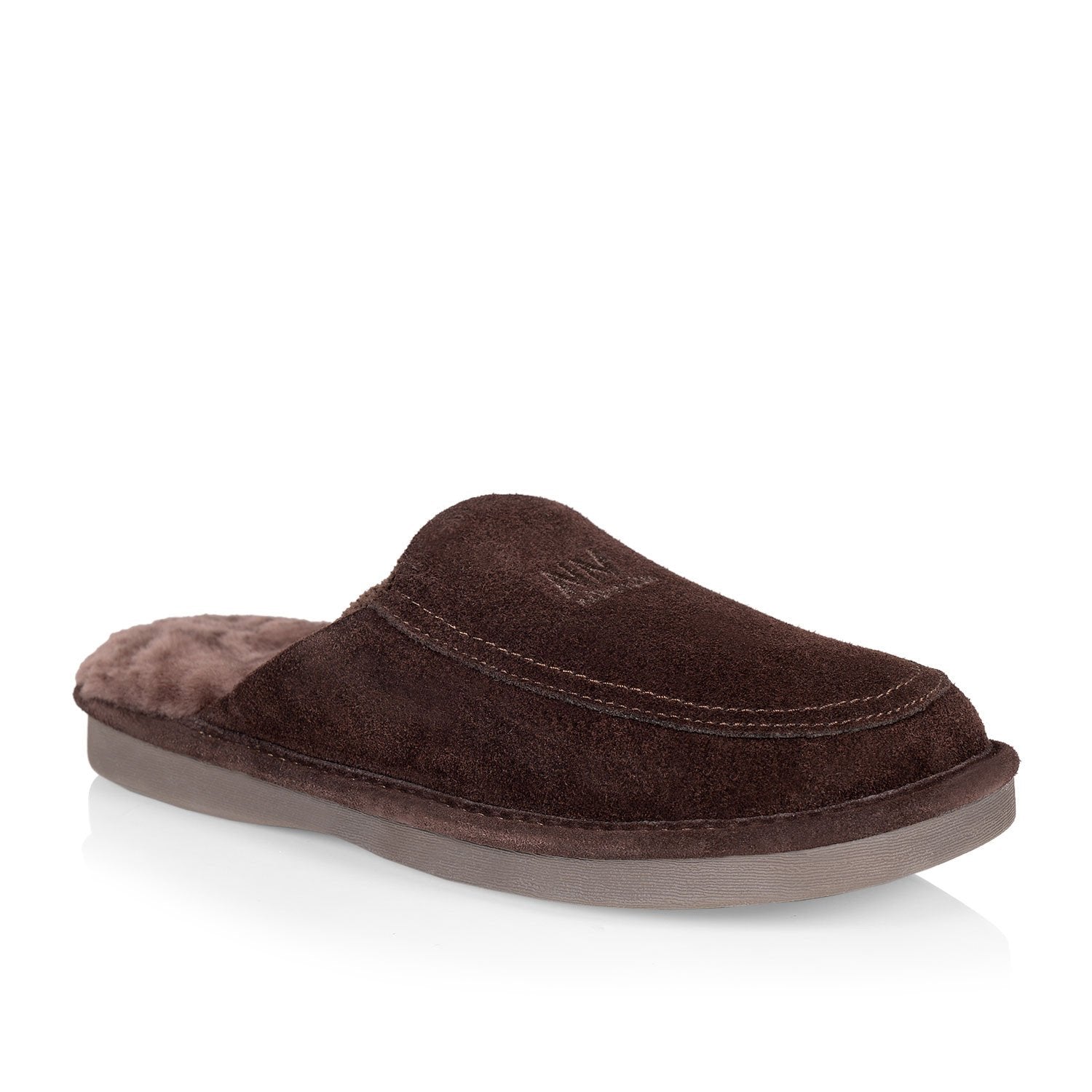 Comfortable Todd Men's Brown Slippers - Soft Indoor/Outdoor House Shoes for Relaxation & Lounge Wear