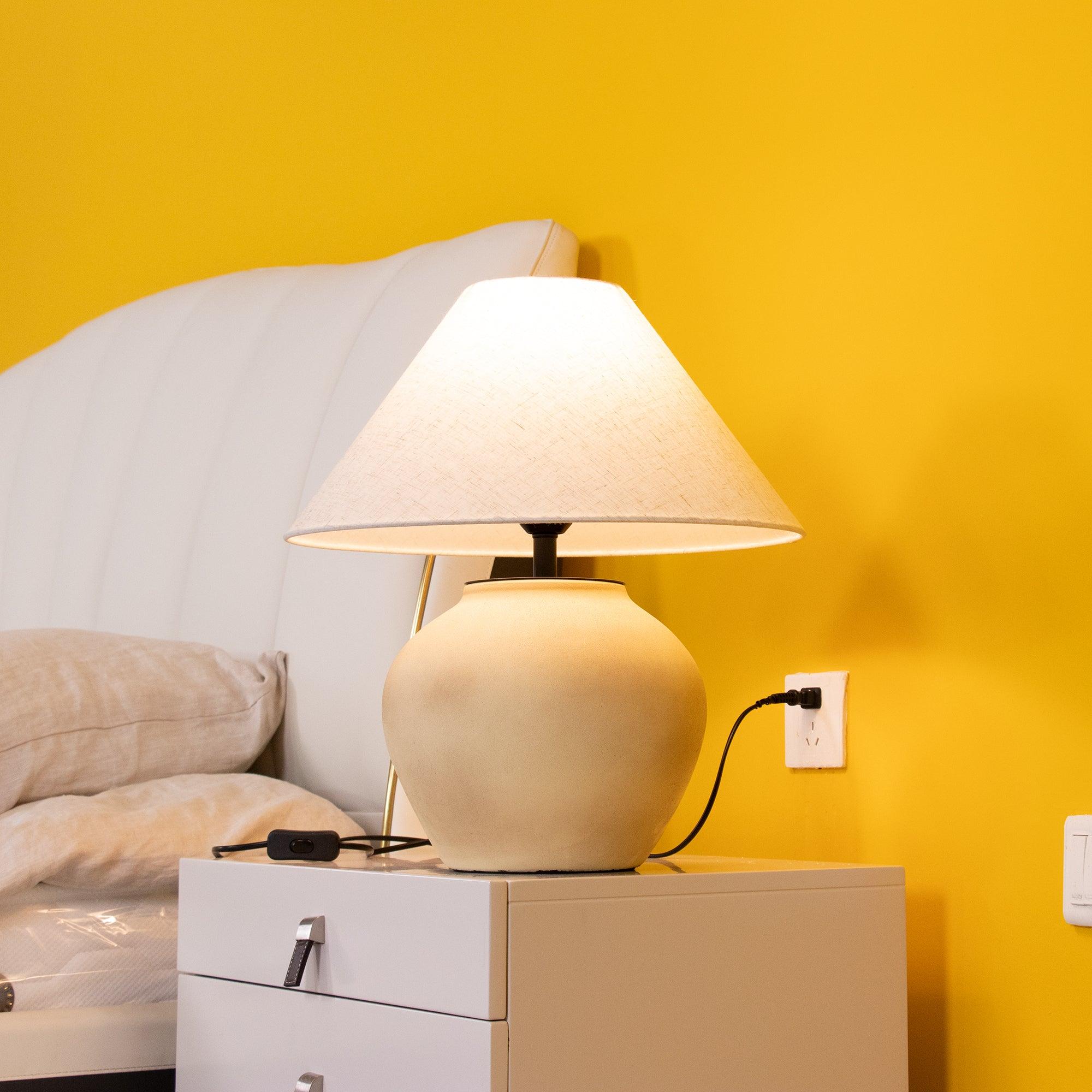 Decker Modern Table Lamp - Adjustable LED Desk Light for Home Office, Bedroom & Living Room - Perfect for Reading, Working & Decor