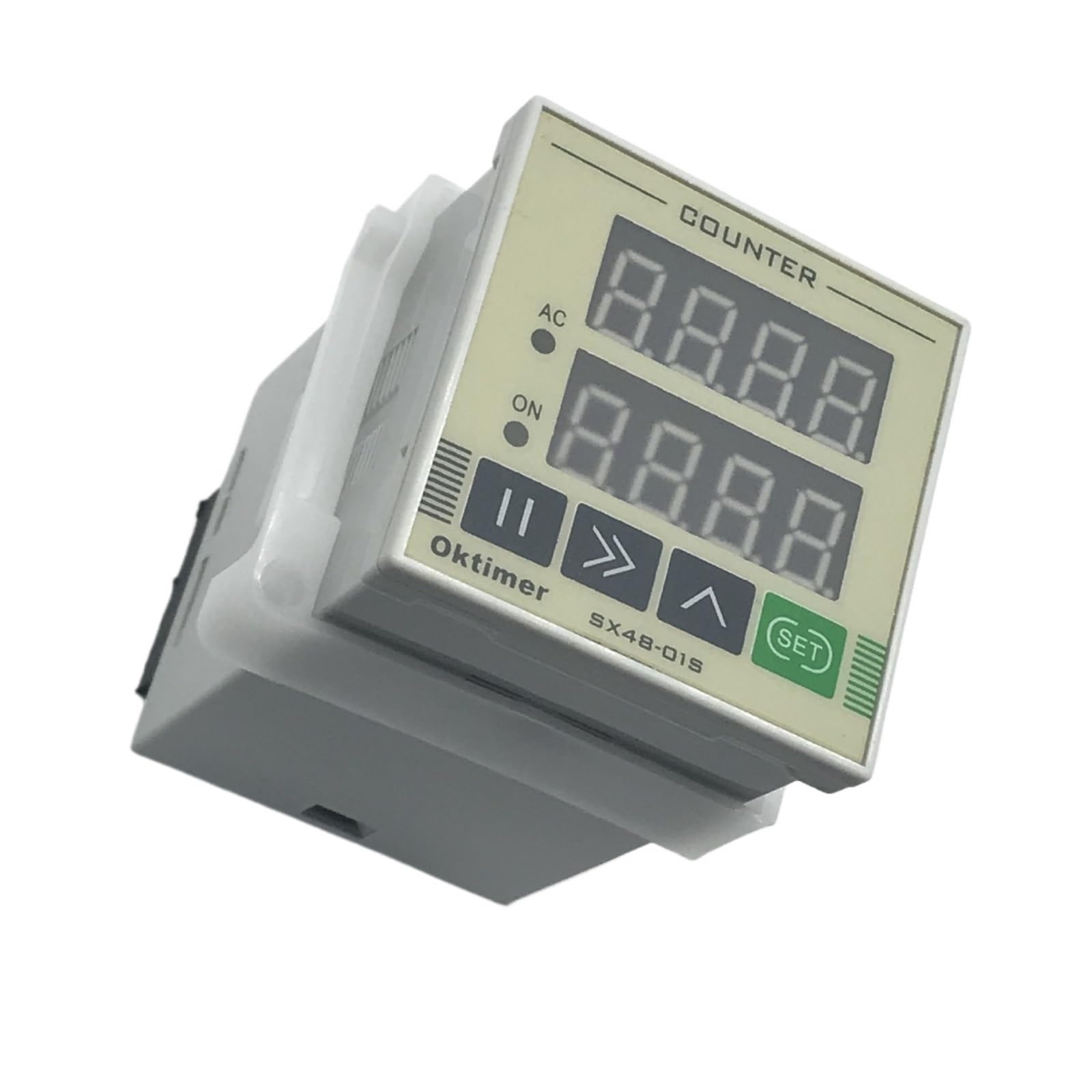 SX48-01S Digital Intelligent Tester Counter Timer with LCD Display - Accurate Time Switch for Industrial Automation & Home Appliances | Perfect for Labs, Factories, and DIY Projects