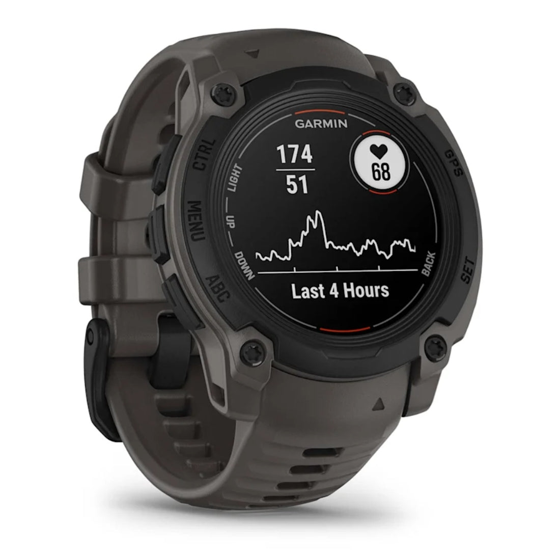 Instinct E 45mm Smartwatch - GPS, Heart Rate Monitor & Fitness Tracker for Outdoor Activities, Running & Hiking