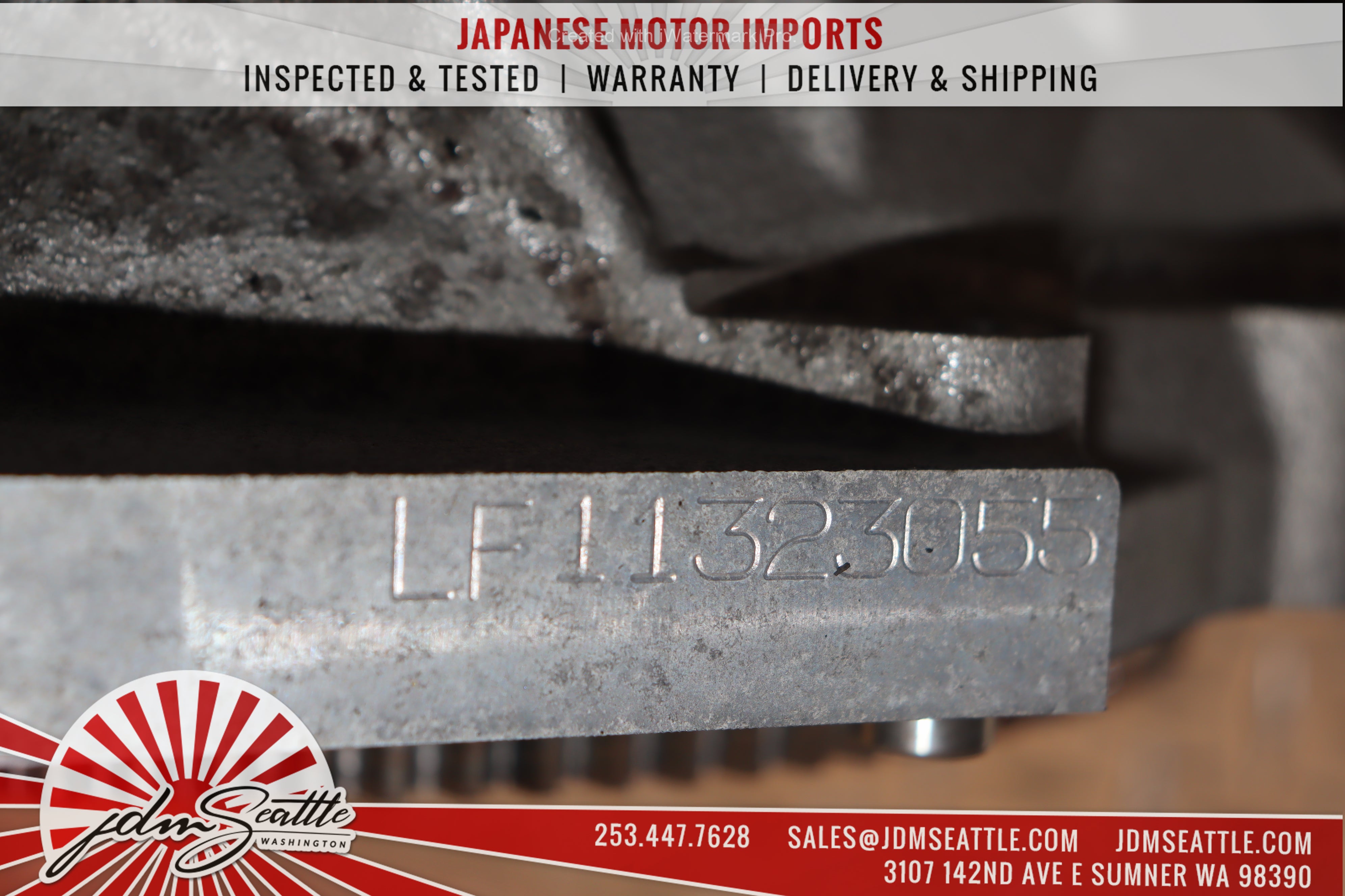 JDM LF-VE 2.0L Engine for 2006-2009 Mazda 3 | Replacement for 2.3L 4-Cylinder DOHC VVT | Perfect for Performance Upgrades & Engine Swaps
