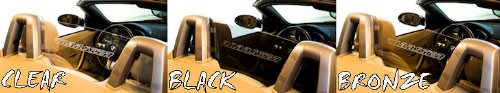 DEFLECTAIR - Clear Wind Deflector for BMW Z4 Convertible 2009-2015 Models with Roadster Engraving | Reduce Wind Noise & Enhance Driving Comfort | Perfect for Road Trips & Open-Top Cruising