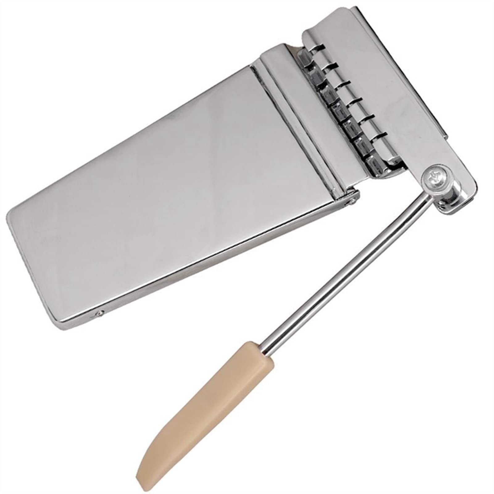 Silver Hollowbody Bass Guitar Tremolo Bridge Tailpiece for LP SG Guitar Parts - Electric Guitar Bridge Replacement for Enhanced Playability | Perfect for Rock, Jazz & Blues Performances