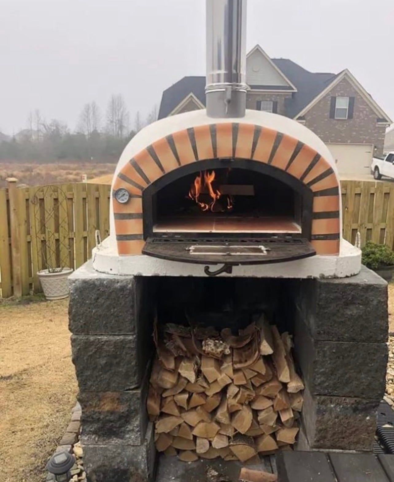 Premium PIZZAIOLI Wood Fired Pizza Oven - Outdoor & Backyard Pizza Maker - Perfect for Home, Restaurant & Catering Use