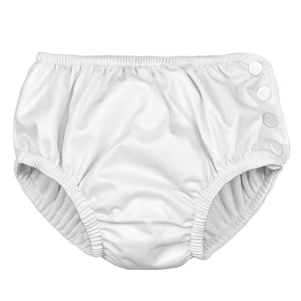 Boys' Solid Color Snap Swim Diaper - Quick Dry, Reusable & Leak Proof - Perfect for Pool, Beach & Water Play