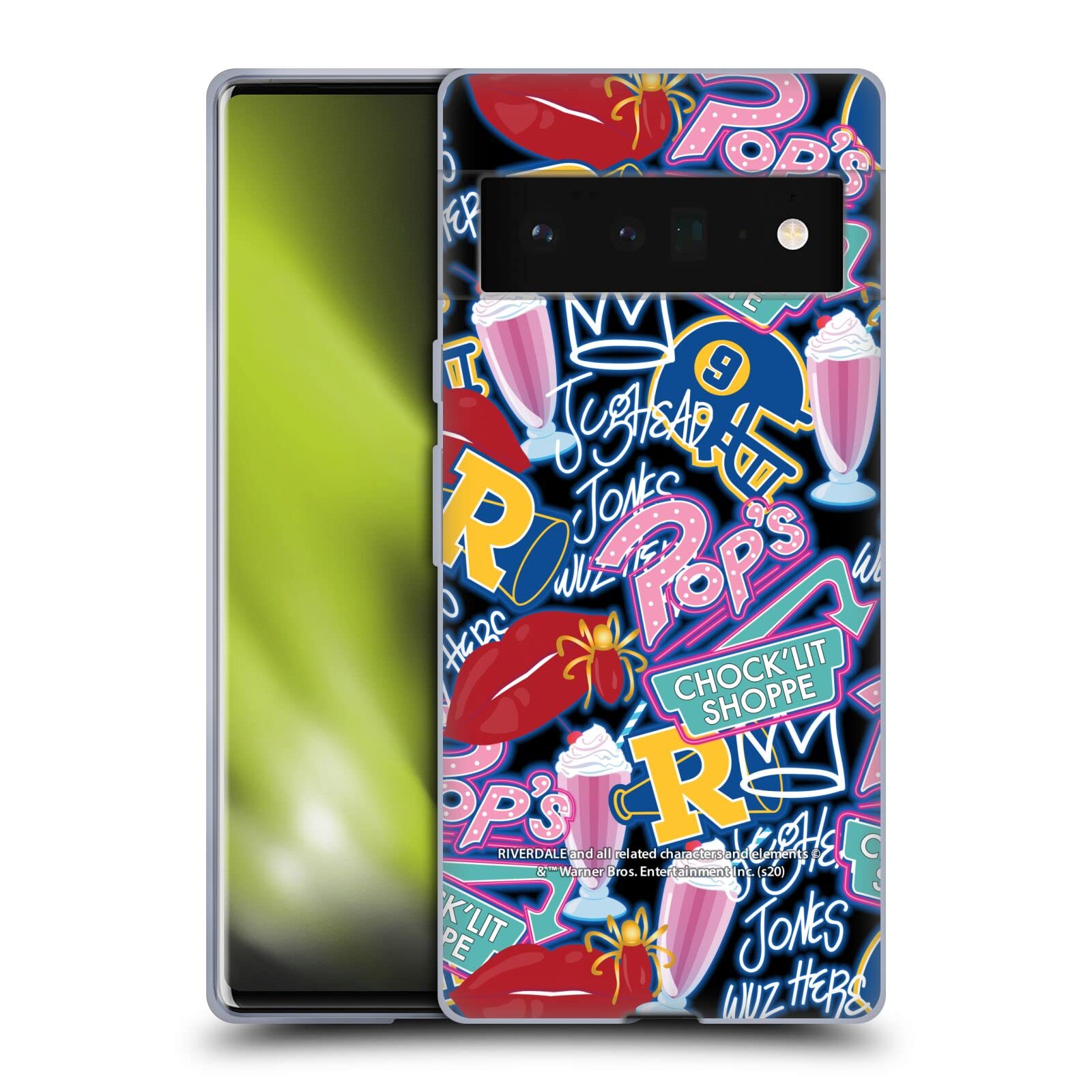 Official Riverdale Soft Gel Case for Google Pixel 6 Pro - Trendy Pattern Protection