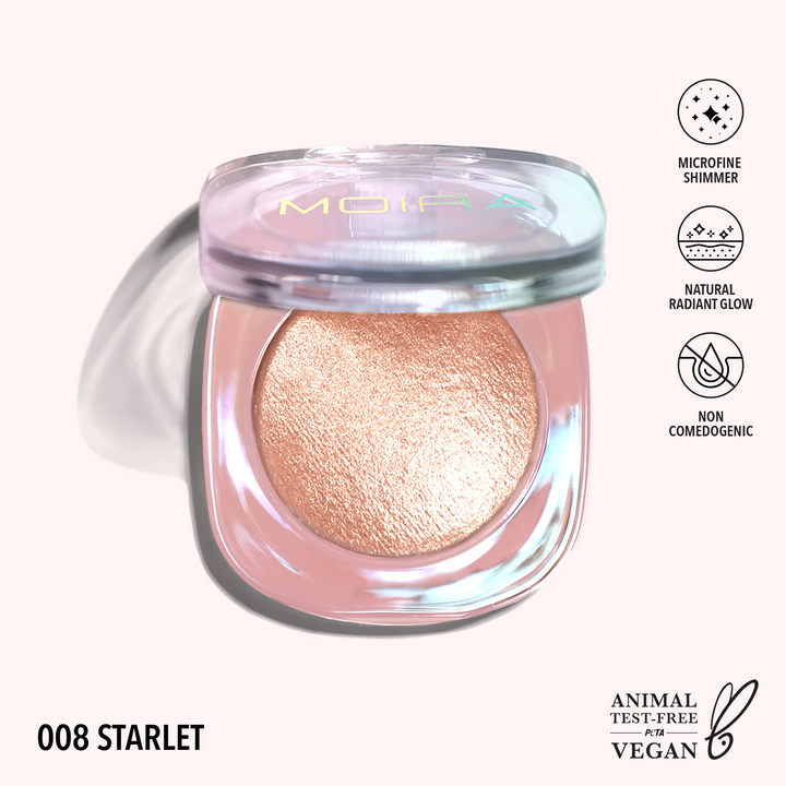 08 Starlet Dreamlite Dreamlight Highlighter - Glow Makeup Highlighter Stick for Face & Body, Vegan & Cruelty-Free - Perfect for Night Out, Party, Photo Shoots & Everyday Glow