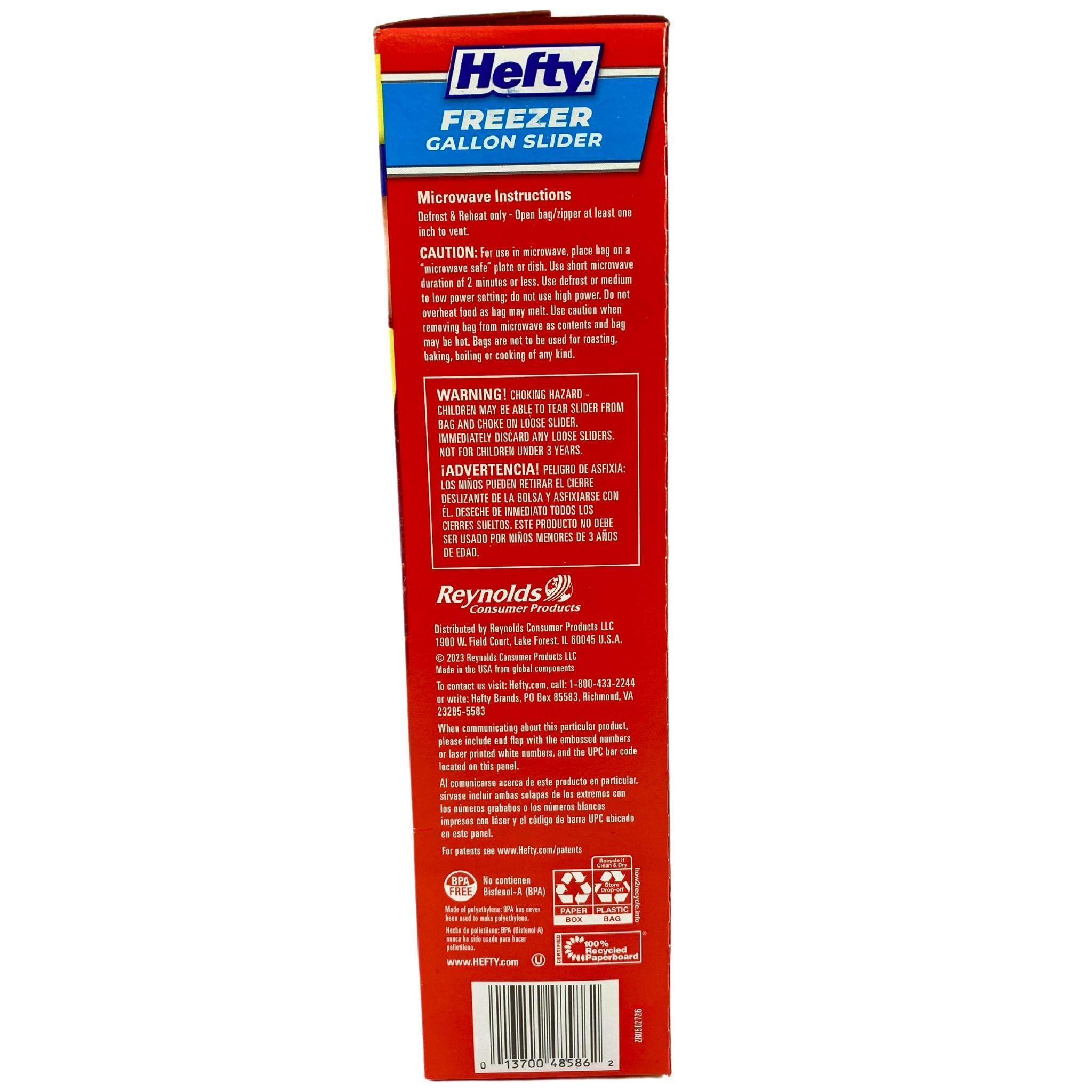 Heavy Duty Freezer Slider Bags - 40 Count Gallon Size with Expandable Bottom, Stand & Fill Design - Value Pack of 27 Pieces for Food Storage, Meal Prep & Freezer Organization