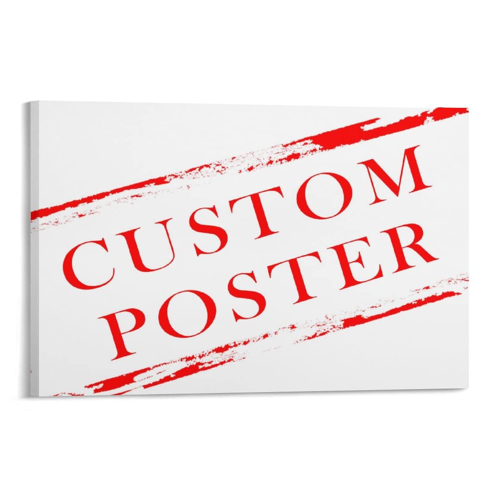 Personalized Custom Wall Art Canvas - Modern Home Decor Poster Print 24x36 inches (60x90 cm) - Perfect for Bedroom, Living Room & Office Decorations