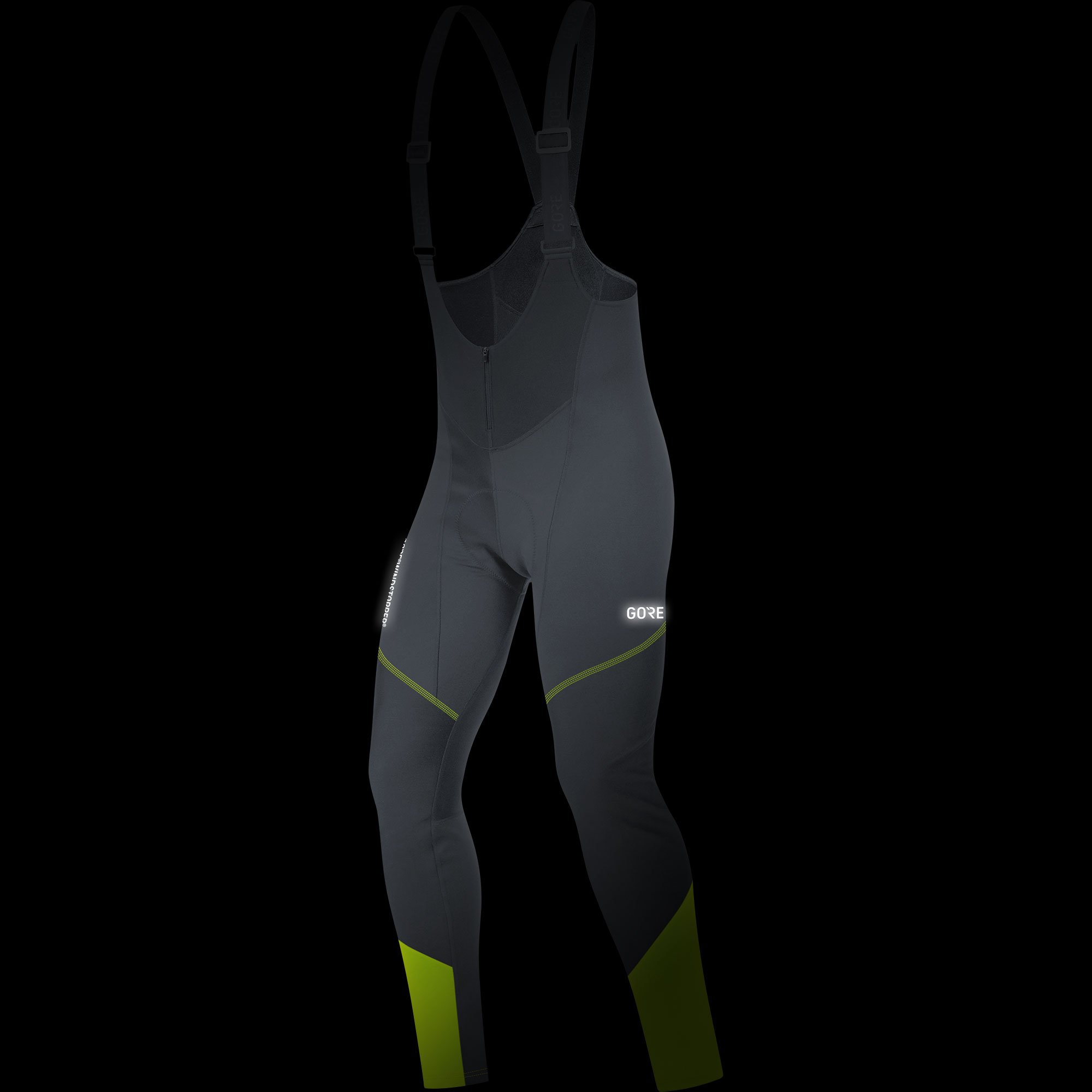 Gore Men's C3 GWS Bib Tights - Thermal Cycling Pants for Cold Weather Riding - Perfect for Winter Biking, Commuting & Outdoor Sports