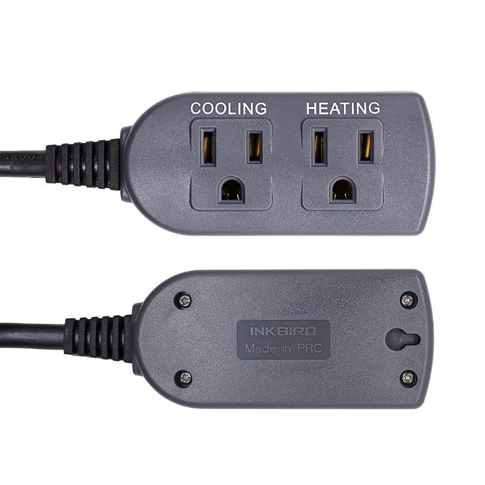 Inkbird ITC-308 Digital Temperature Controller & IHC-200 Humidity Controller Bundle - Perfect for Home Brewing, Greenhouse, and Reptile Terrarium Climate Control