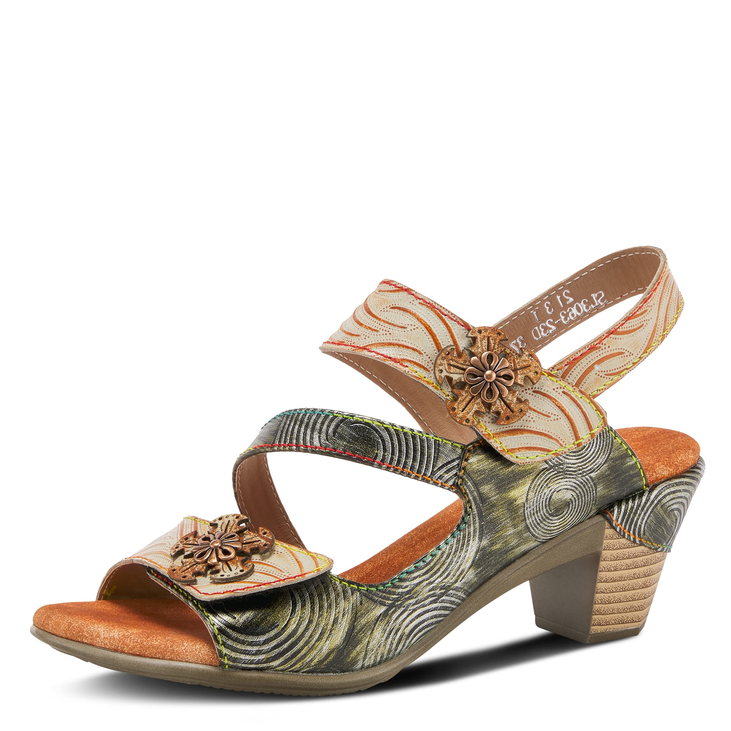 L'Artiste by Spring Step Acarine Olive Women's Comfort Shoes EU 39 (US 8.5) - Perfect for Work, Walking & Casual Outfits