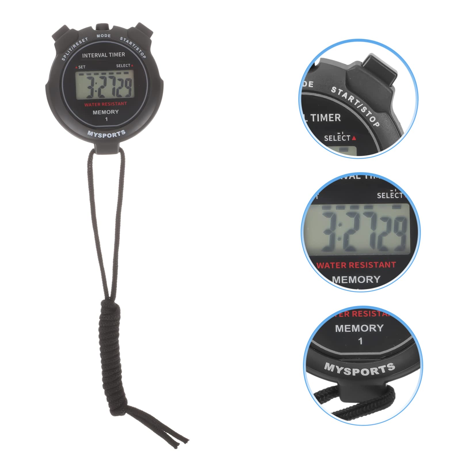 Waterproof Fitness Watch for Women - 4 Pack Digital Sports Chronograph with Timer, Alarm & Stopwatch - Ideal for Swimming, Gym Workouts & Kitchen Timer Use