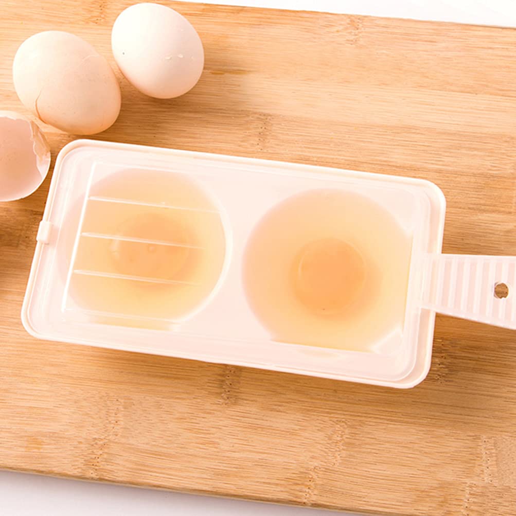 DOITOOL 3-Piece Microwave Egg Steamer Set - BPA-Free Egg Poacher & Cooker for Perfect Boiled & Poached Eggs - Kitchen Tools & Accessories for Quick Breakfast, Meal Prep & Healthy Cooking