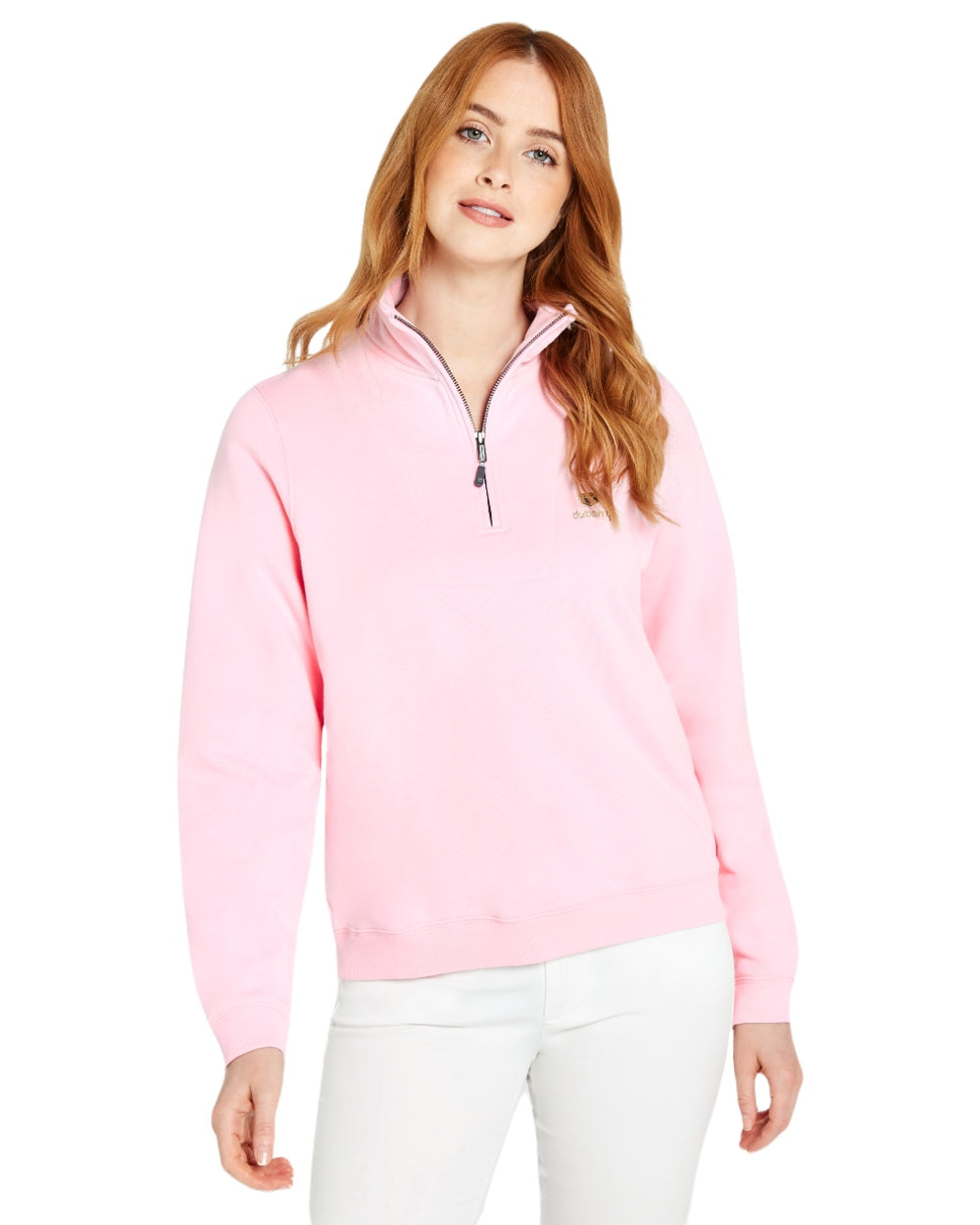 Dubarry Women's Castlemartyr Quarter Zip Sweatshirt - Soft Fleece Pullover for Outdoor Activities & Casual Wear