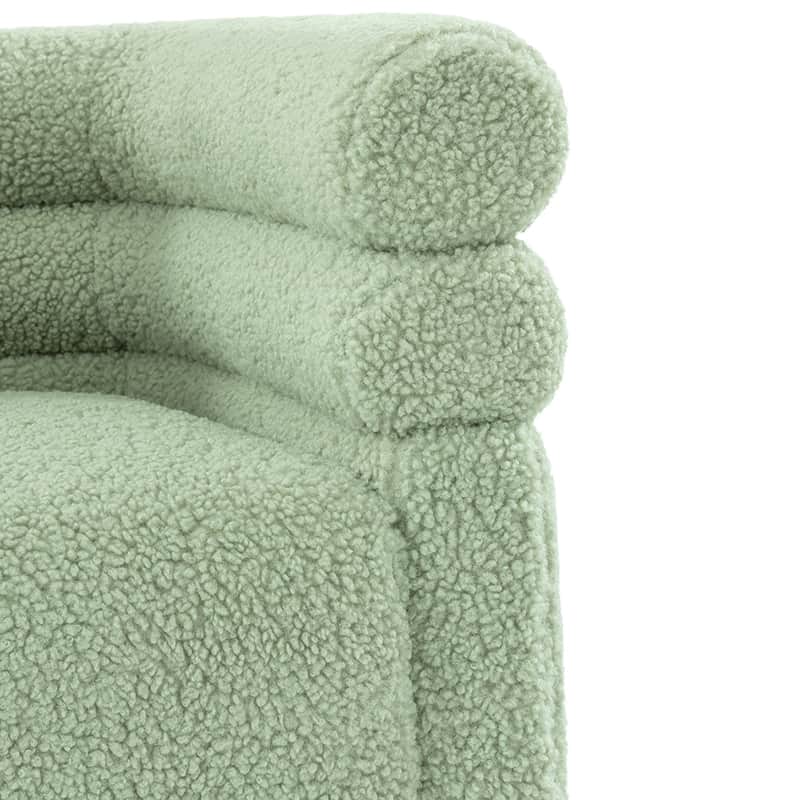 Benita 360 Degree Swivel Office Chair with Chenille Fabric & Plush Pillow - Ergonomic Desk Chair for Home Office, Gaming, and Study