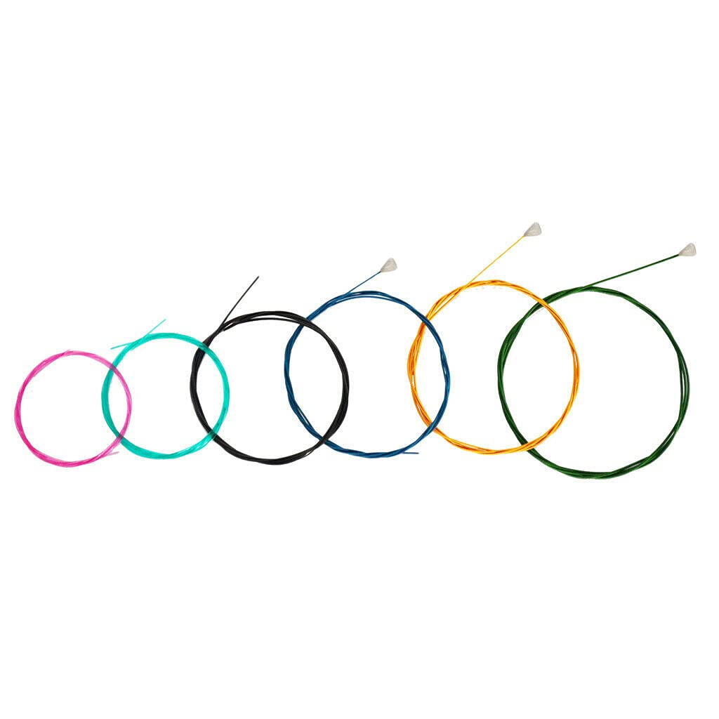 6Pcs Classical Nylon Guitar Strings Set for 6-String Acoustic Guitars - Durable & Warm Tone | Perfect for Beginners, Practice & Live Performances