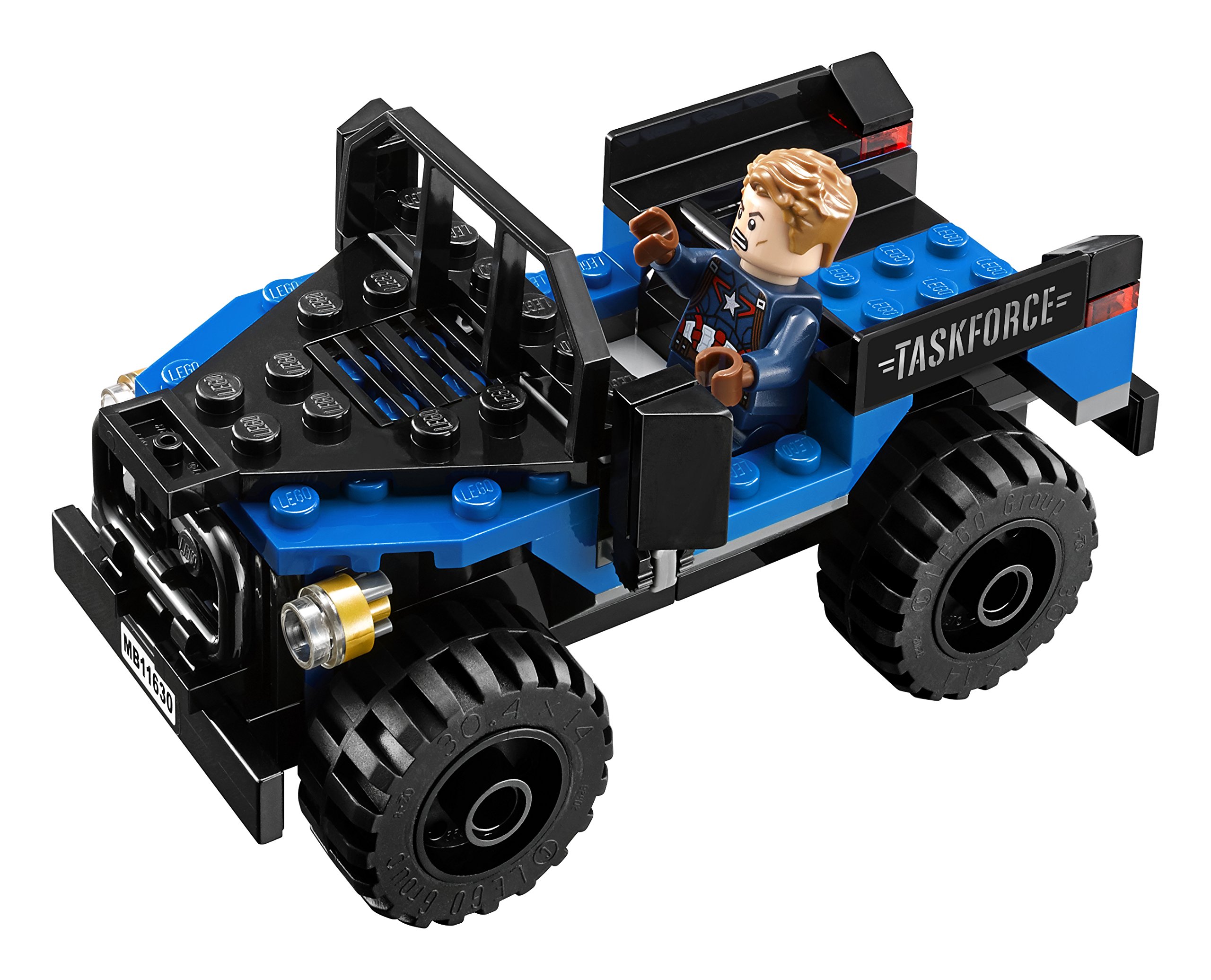 LEGO Marvel Super Heroes Black Panther Pursuit 76047 Building Toy Set for Kids - Superhero Action Figure Playset with Black Panther & Captain America Minifigures - Perfect for Marvel Fans & Collectors | Great Gift for Birthday & Christmas