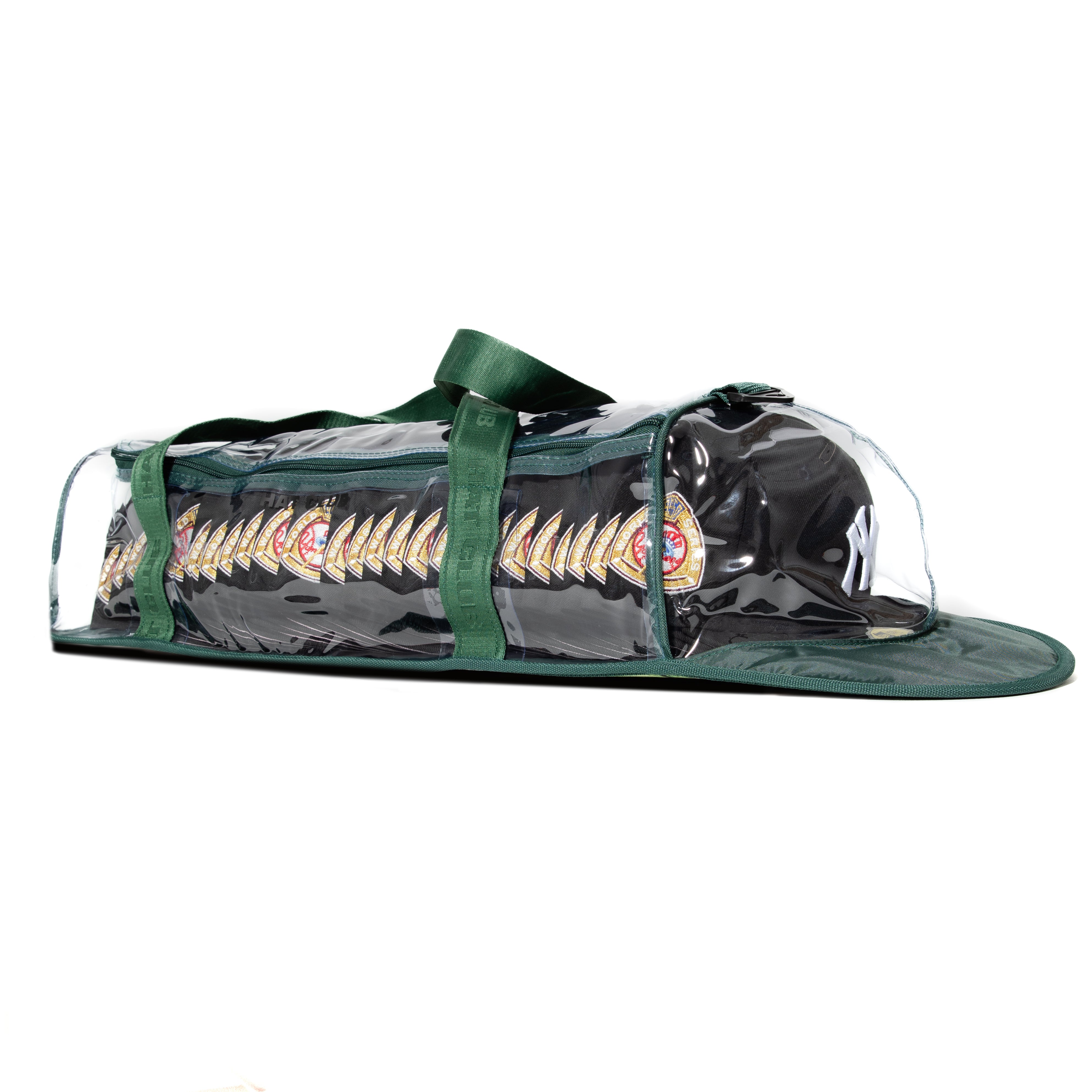 30 Cap Duffle Bag for Hat Storage - Woodland Camo Design | Perfect for Baseball Cap Collectors & Travel Organization