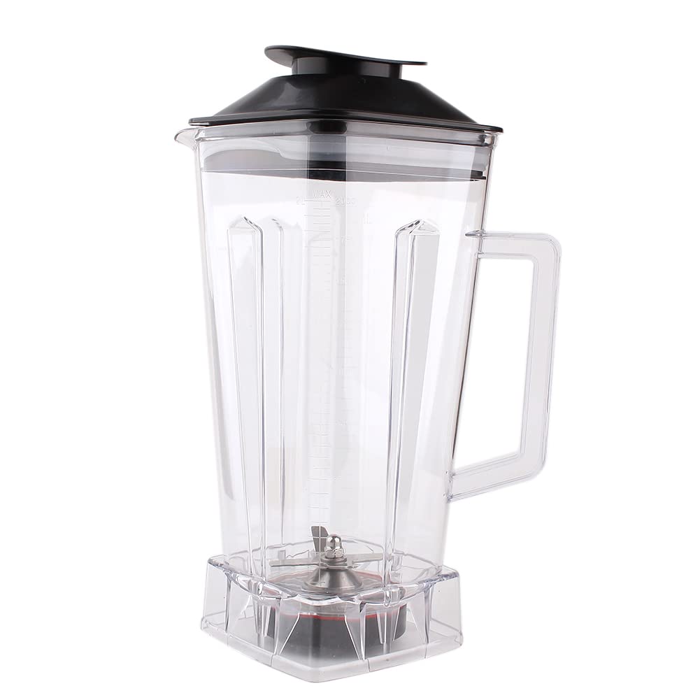 Anbige 64 OZ Replacement Container with Blade and Lid - Compatible with Vitamix 5200 5300 A2300 A2500 A3500 VM0101E VM0103 VM0158 VM0197 Blenders - Perfect for Smoothies, Soups, and Nut Butters