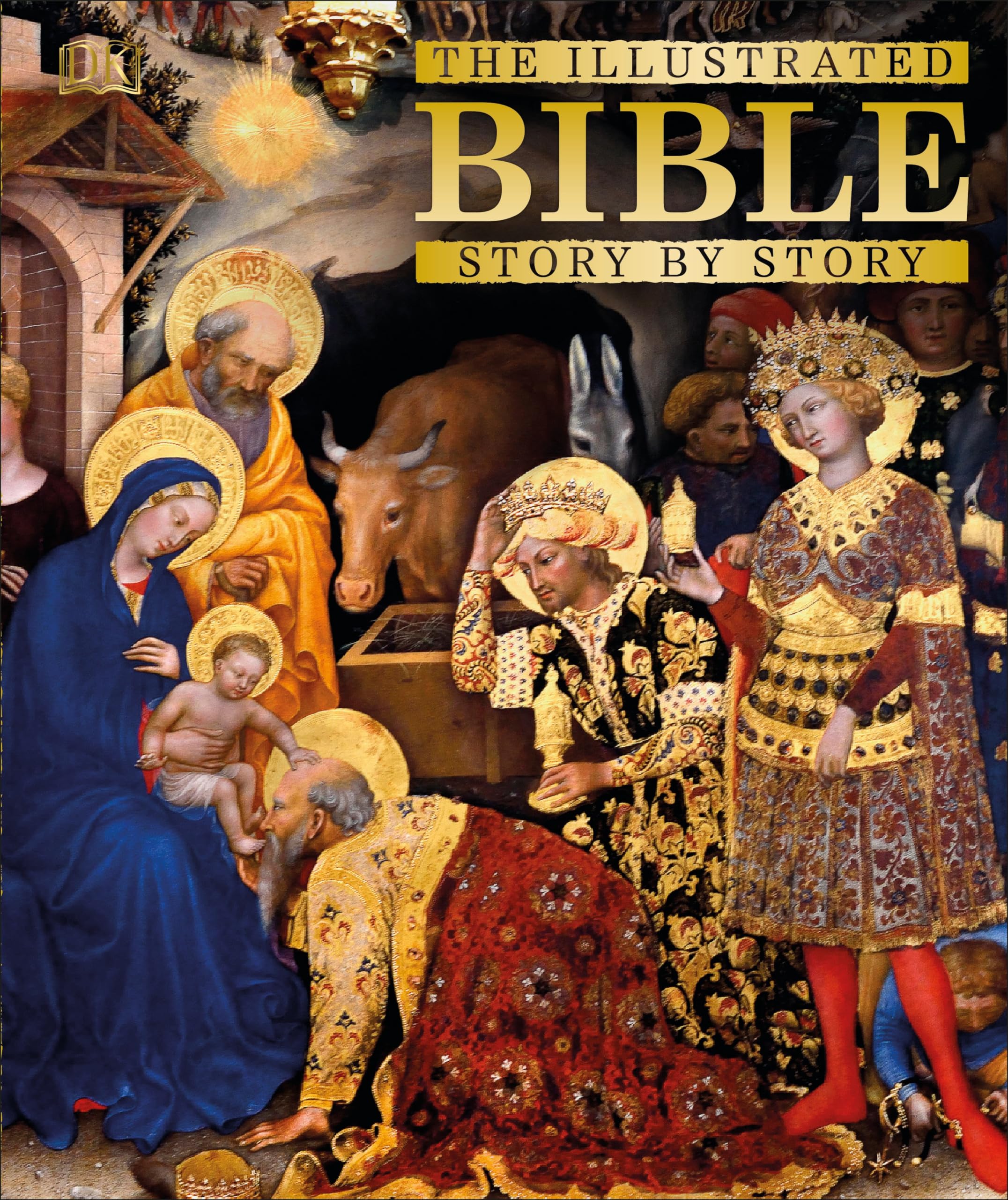 The Illustrated Bible Story by Story (DK Bibles and Bible Guides) - Beautiful Visual Guide for Bible Study, Sunday School & Christian Education