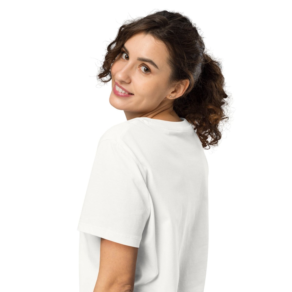 SOBER - Floral Print Organic Cotton Women's T-Shirt | Vintage Chinoiserie Design | Casual & Boho Style for Everyday Wear