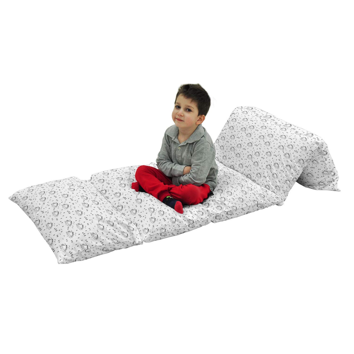 Ambesonne Mountain Peaks Floor Pillow Cover - 88