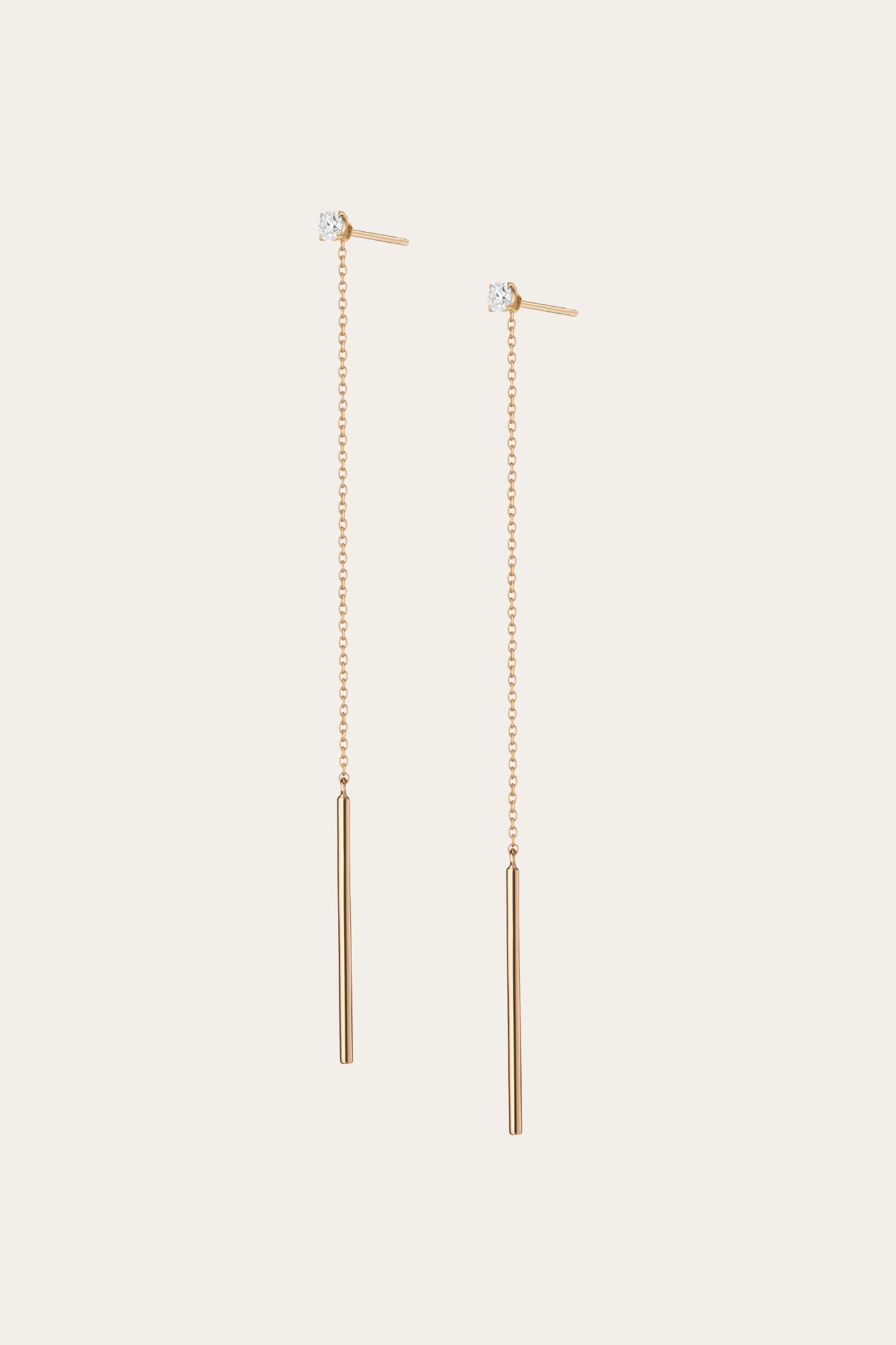 Aurate x Frye Lab Grown Diamond Lariat Earrings - Elegant Dangle Earrings for Women, Perfect for Weddings, Parties & Special Occasions