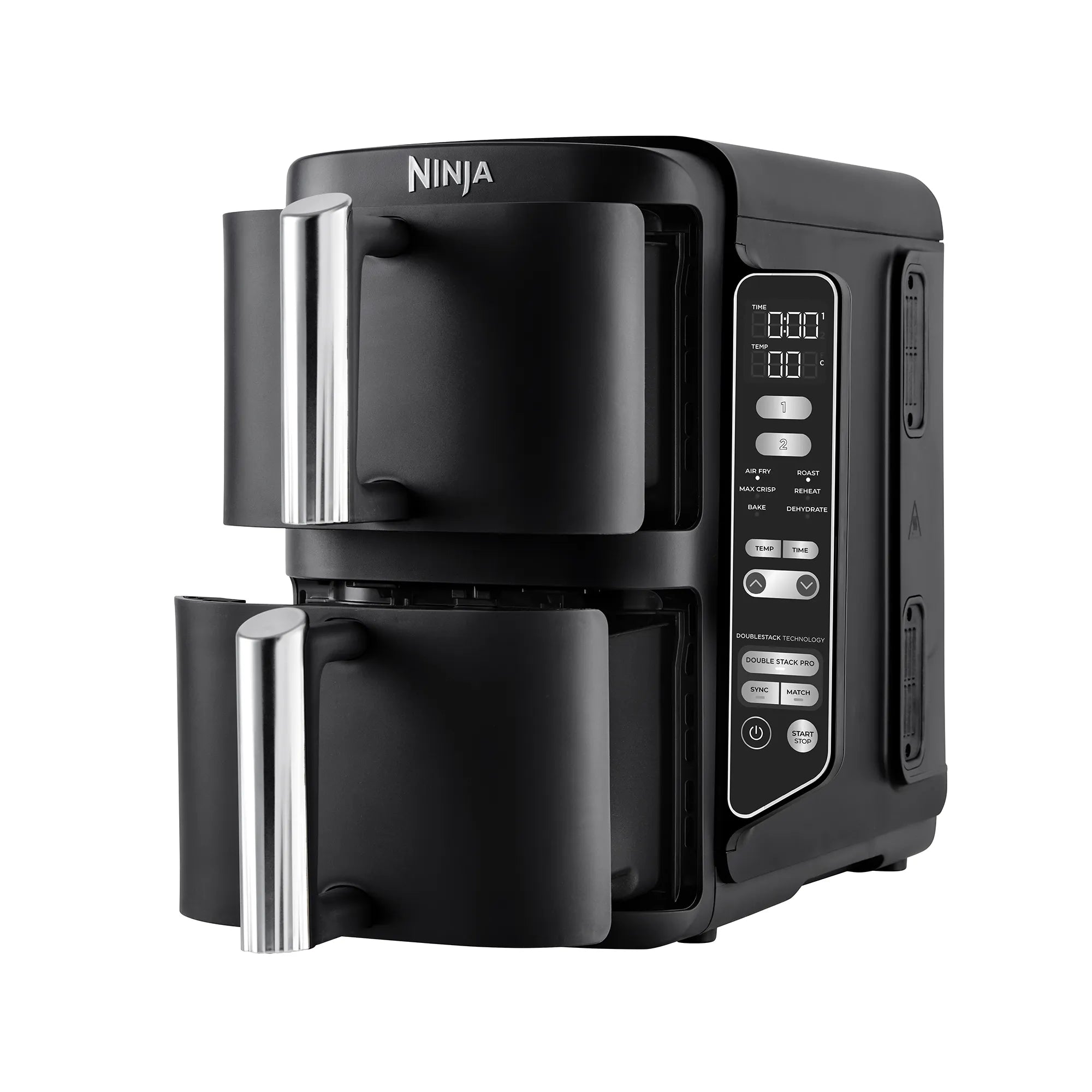 Ninja DoubleStack XXL 7.6L 2 Drawer Air Fryer - Large Capacity Air Fryer Oven for Healthy Cooking - Perfect for Family Meals, Parties & Quick Snacks