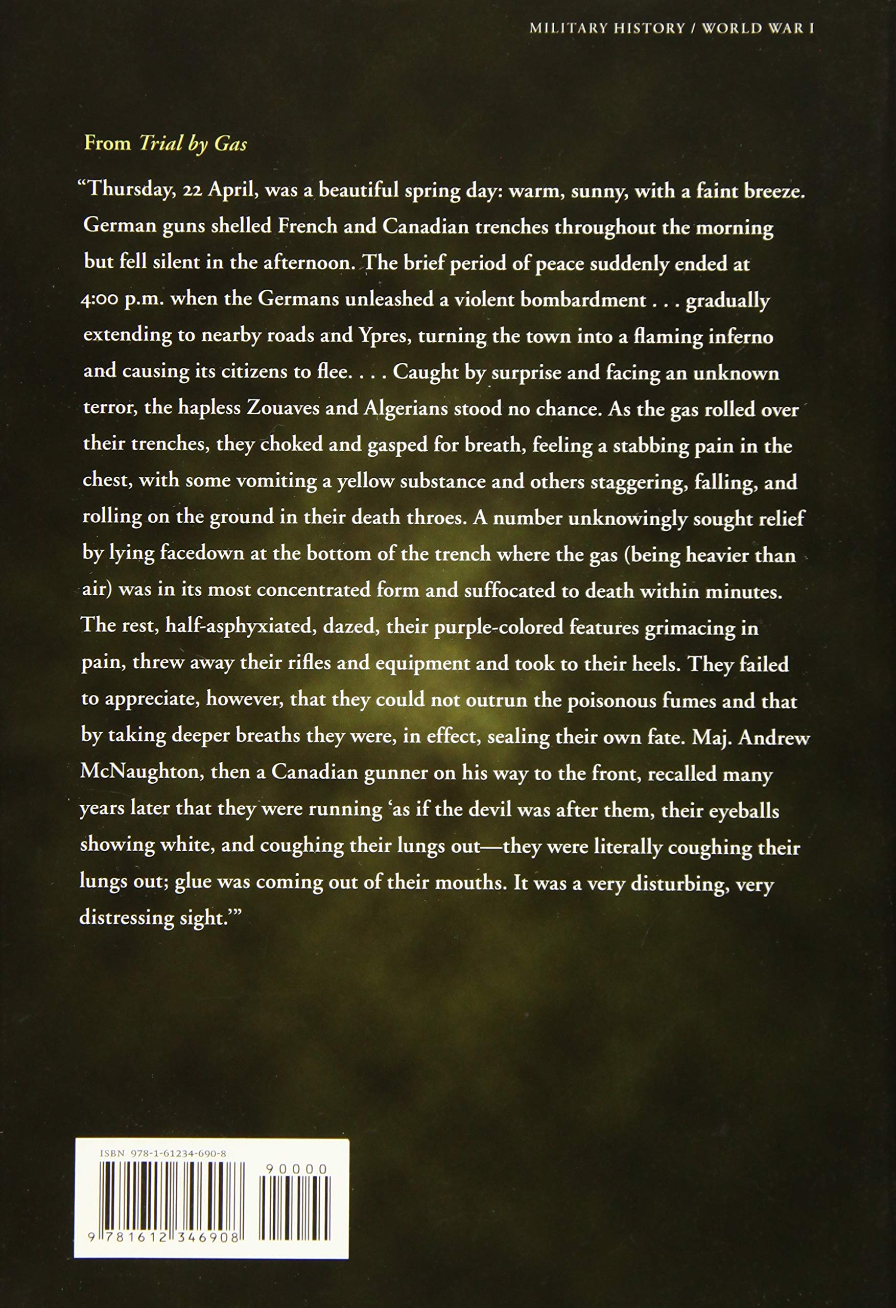 Trial by Gas: The British Army at the Second Battle of Ypres - WWI Military History Book for Students, Researchers & History Enthusiasts | Perfect for Academic Studies & WWI Collections