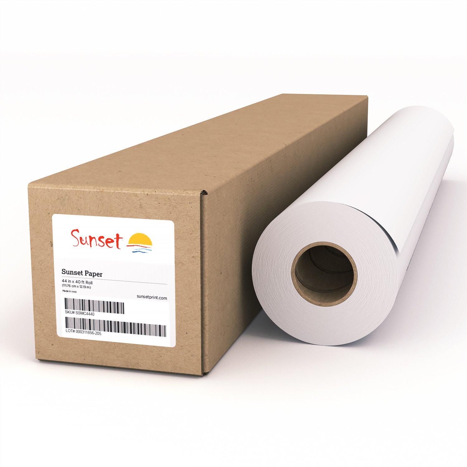 Premium SUNSET Textured Fine Art Paper 310gsm - 44in x 50ft Roll for Professional Photography, Art Prints & Home Decor - Ideal for Galleries, Studios & Creative Projects