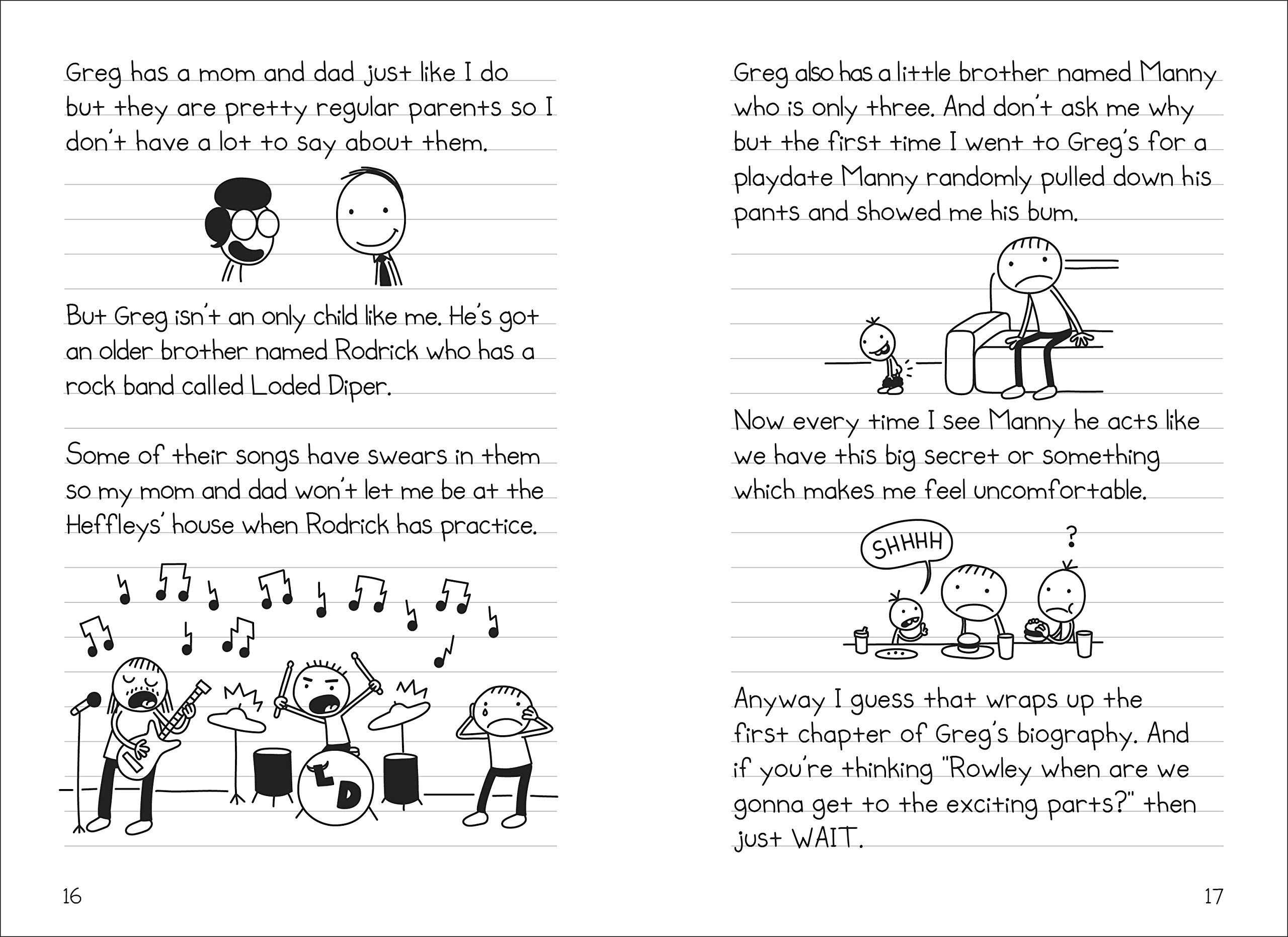 Diary of an Awesome Friendly Kid: Rowley Jefferson's Journal - Funny Children's Book for Young Readers | Perfect for Bedtime Stories, Classroom Reading & Gifts