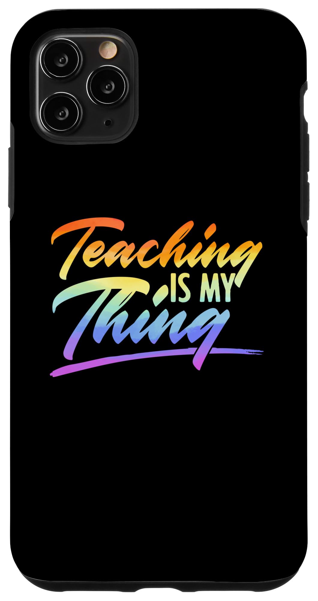 iPhone 11 Pro Max Case - Premium Protective Cover for Teachers with Inspirational Quotes | Perfect Gift for Educators, Professors & School Staff | Durable Design for Everyday Classroom & Office Use
