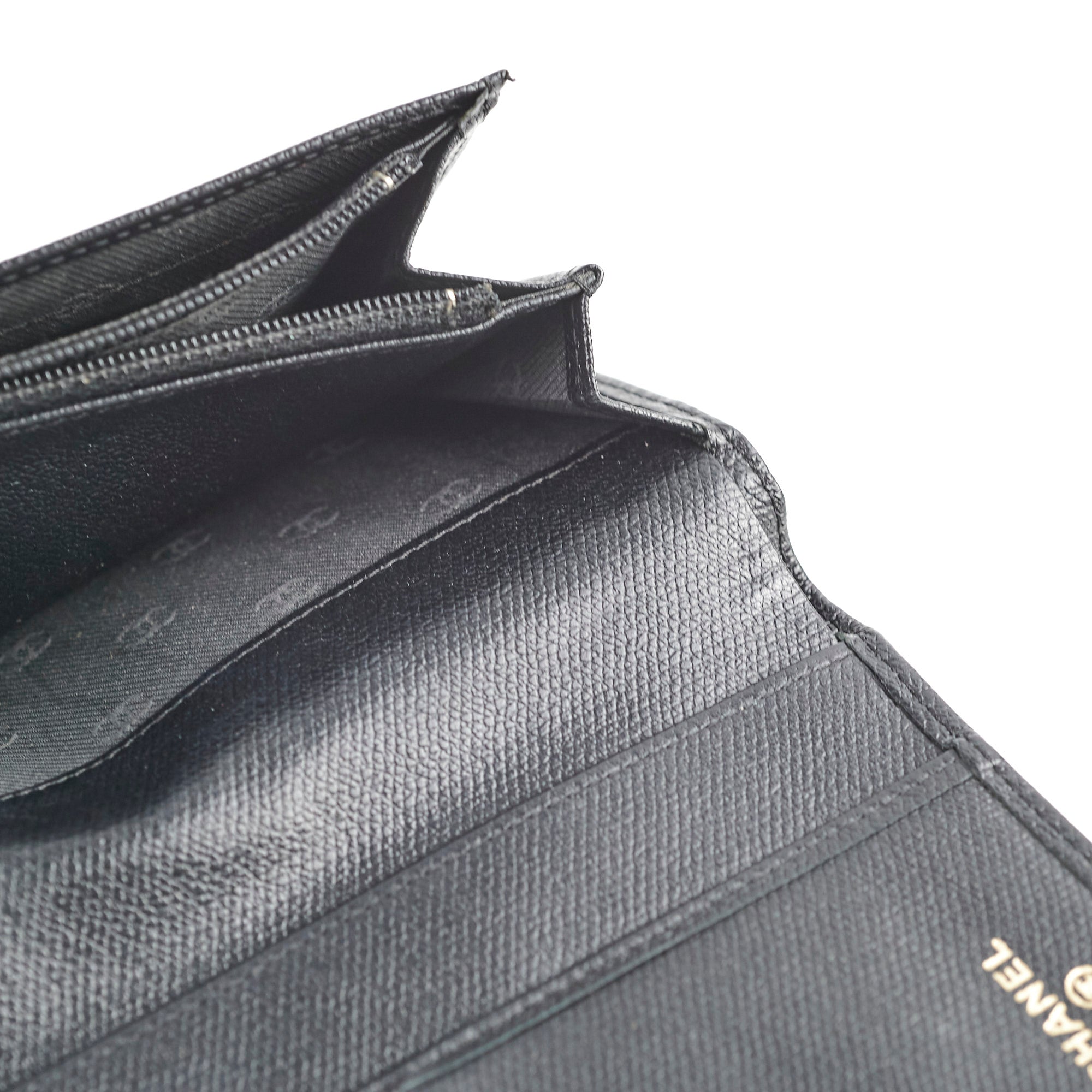 Chanel Black Long Wallet for Women | Genuine Leather Luxury Wallet | Perfect for Everyday Use & Special Occasions