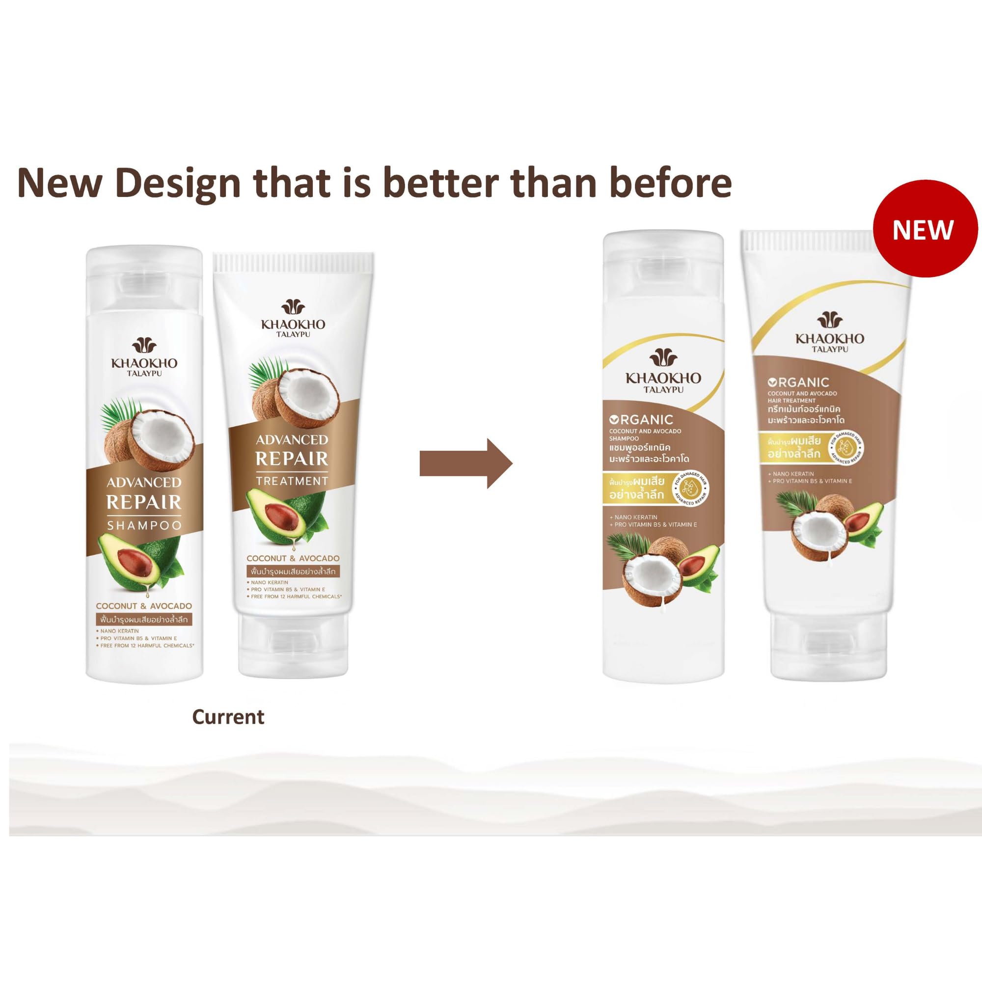 KKT Extra Strength Damage Remedy Shampoo & Conditioner Set - Sulfate & Silicone Free for Dry, Frizzy, Coarse Hair Repair | 100% Natural with Coconut & Avocado Oil | Deep Hydration for Color-Treated & Chemically Damaged Hair | Salon-Quality Hair Care at Home
