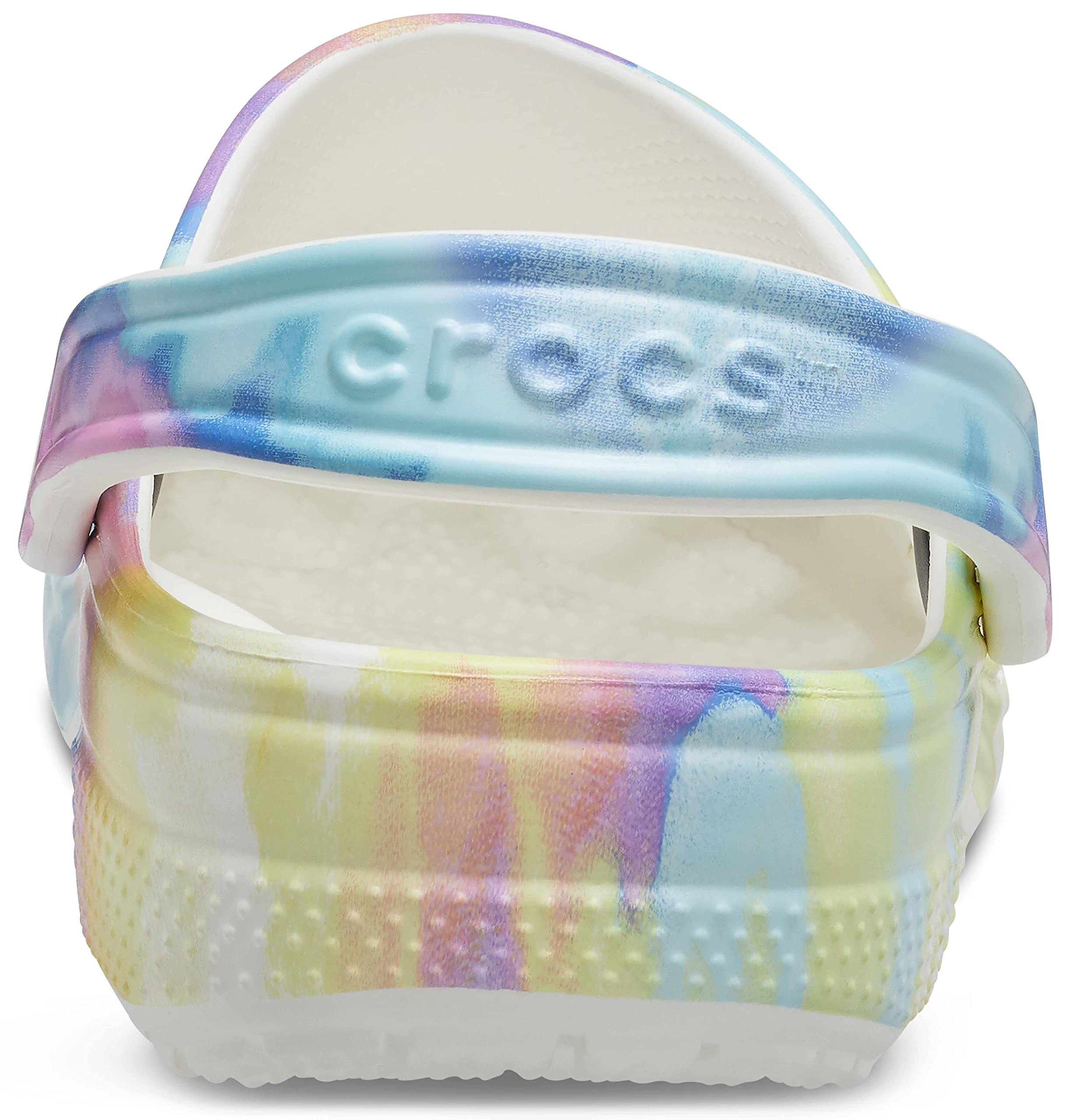 Crocs Classic Solar Rainbow Clogs - Comfortable & Lightweight Unisex Slip-On Shoes for Men & Women | Perfect for Beach, Pool, Garden & Casual Wear