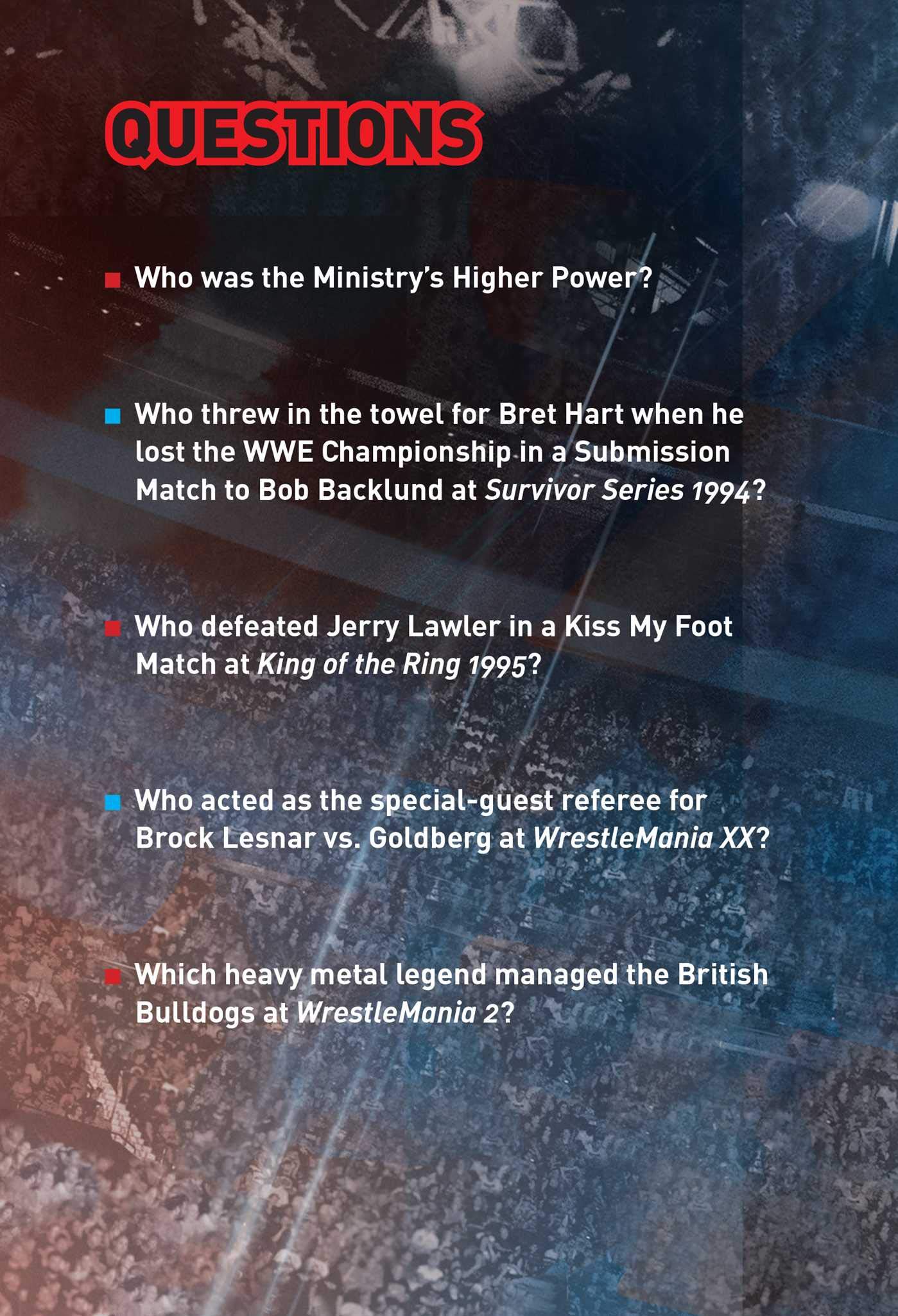 WWE Pop Quiz Trivia Card Game - 100+ Questions About WWE Superstars & History | Perfect for Parties, Game Nights & WWE Fans Gift