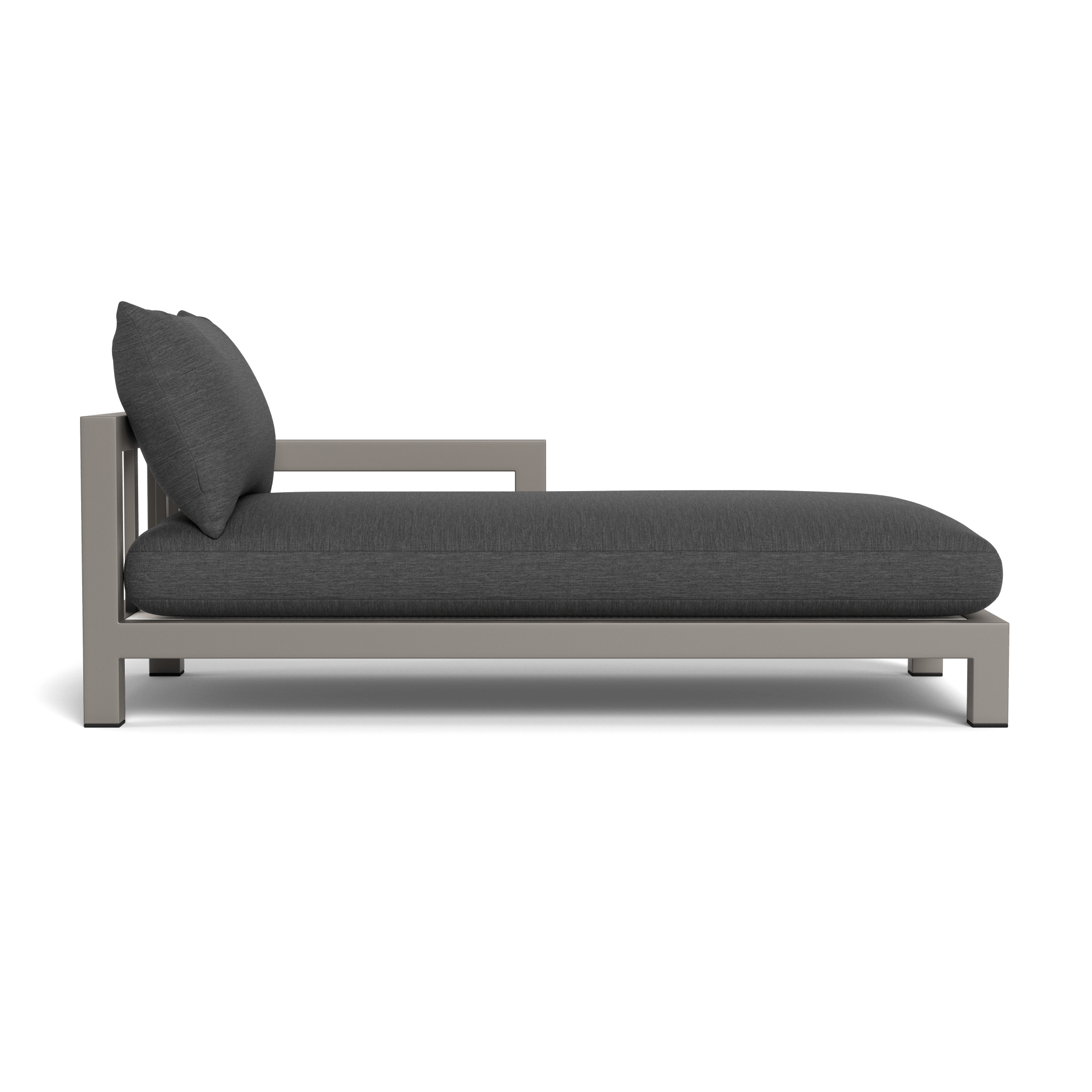 Pacific Aluminum Chaise Lounge Chair - Lightweight & Durable Outdoor Patio Furniture for Poolside, Beach, Garden Relaxation