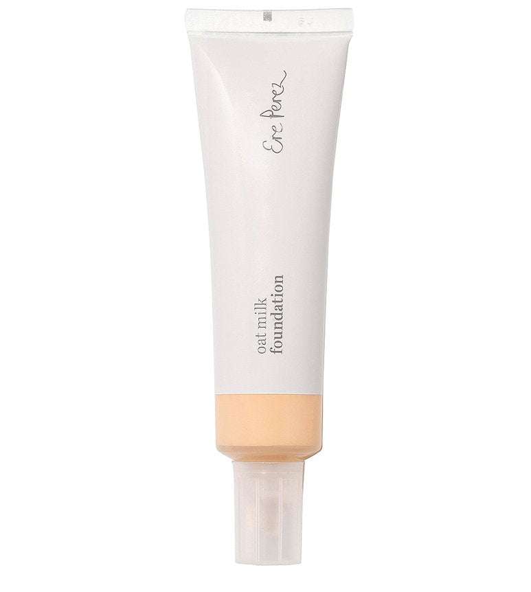 Ere Perez Oat Milk Foundation - Vegan & Cruelty-Free Liquid Makeup with SPF, Natural Coverage for All Skin Types | Perfect for Daily Wear & Sensitive Skin