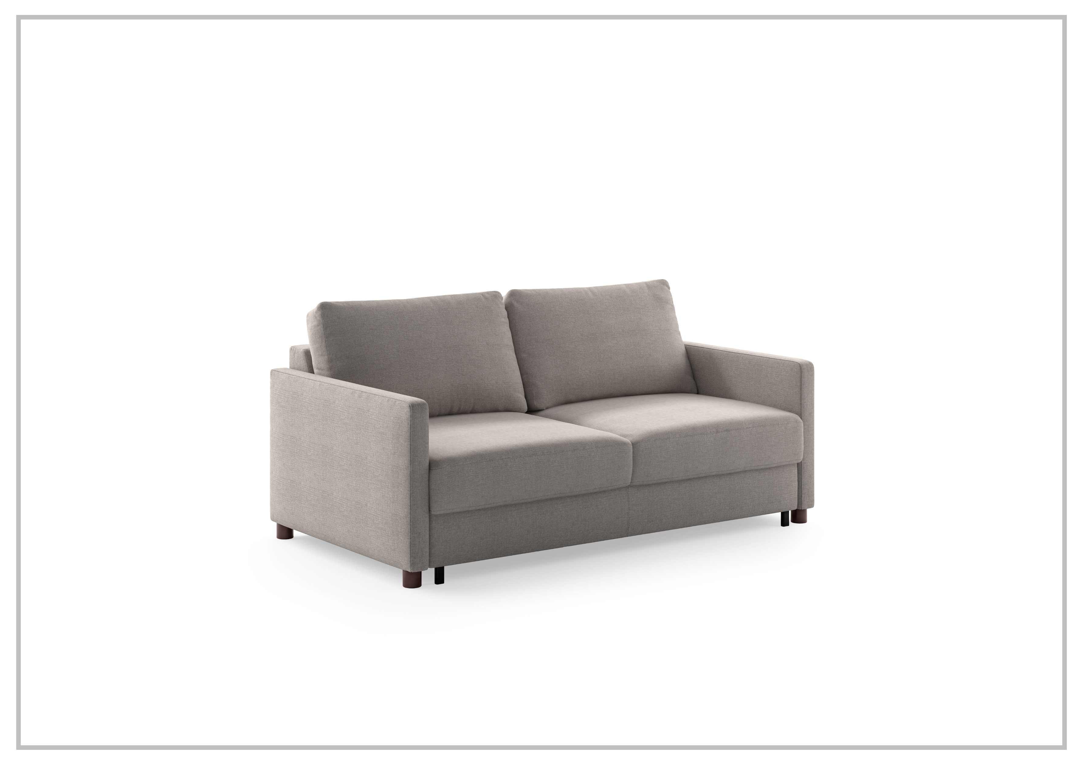 Luonto Polar Queen Fabric Sofa Sleeper with Level Function - Convertible Sleeper Sofa Bed for Small Spaces, Living Room, Guest Room & Apartment