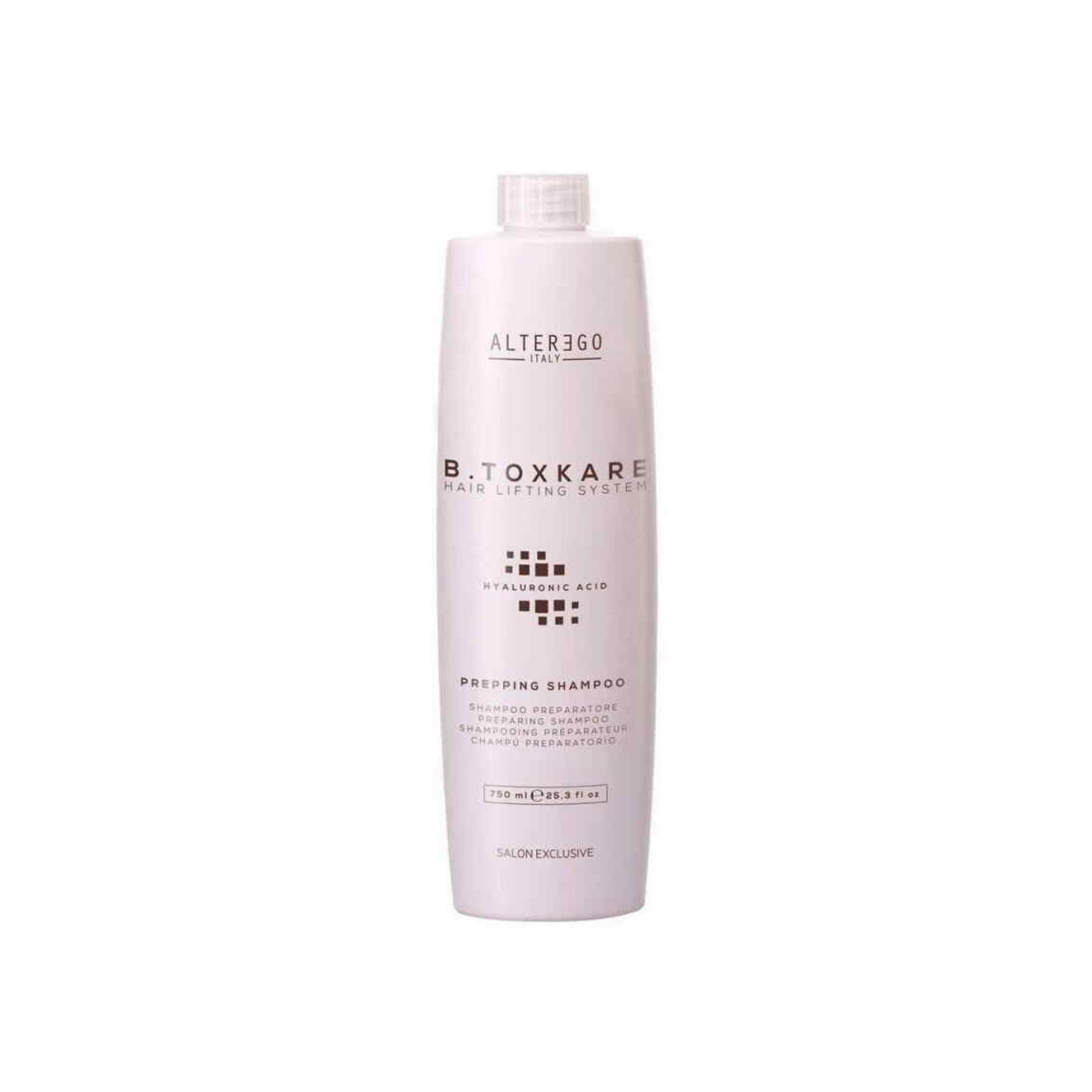 B Toxkare Prepping Shampoo - Detox & Clarifying Hair Cleanser for Men & Women | Perfect for Post-Workout, Swimming & Daily Hair Care Routine