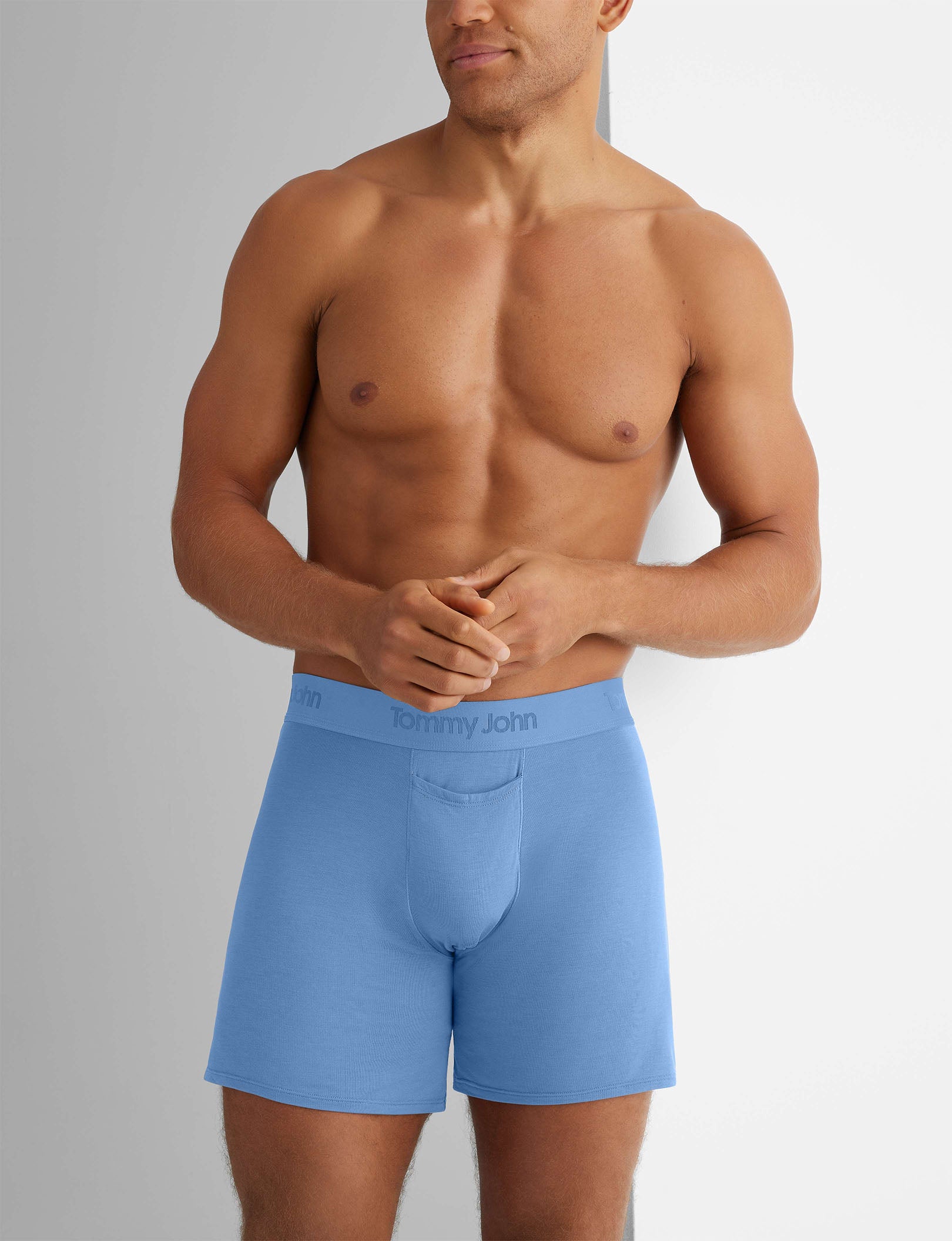 Second Skin Relaxed Fit Boxer Briefs - 6 Pack Ultra Soft Men's Underwear for All-Day Comfort | Perfect for Workout, Lounge & Sleep