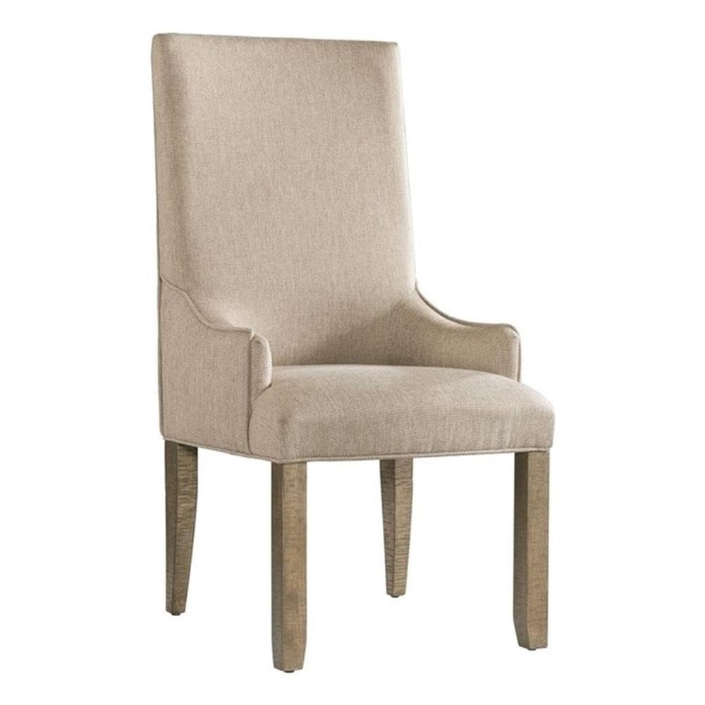 Picket House Furnishings Stanford Brown Parson Chair Set - 2 Piece Dining Room Chairs for Kitchen, Breakfast Nook & Formal Dining Room