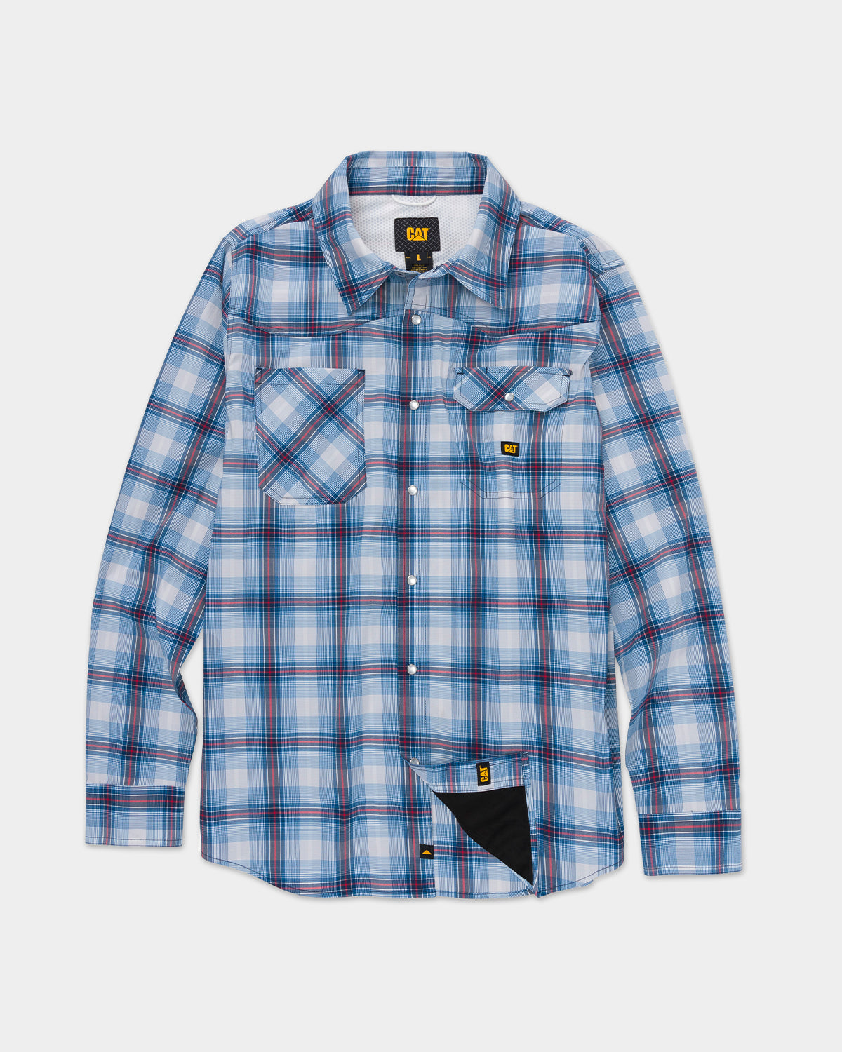 Men's Lightweight Long Sleeve Western Shirt - Comfortable Cowboy Style for Casual Wear & Outdoor Activities