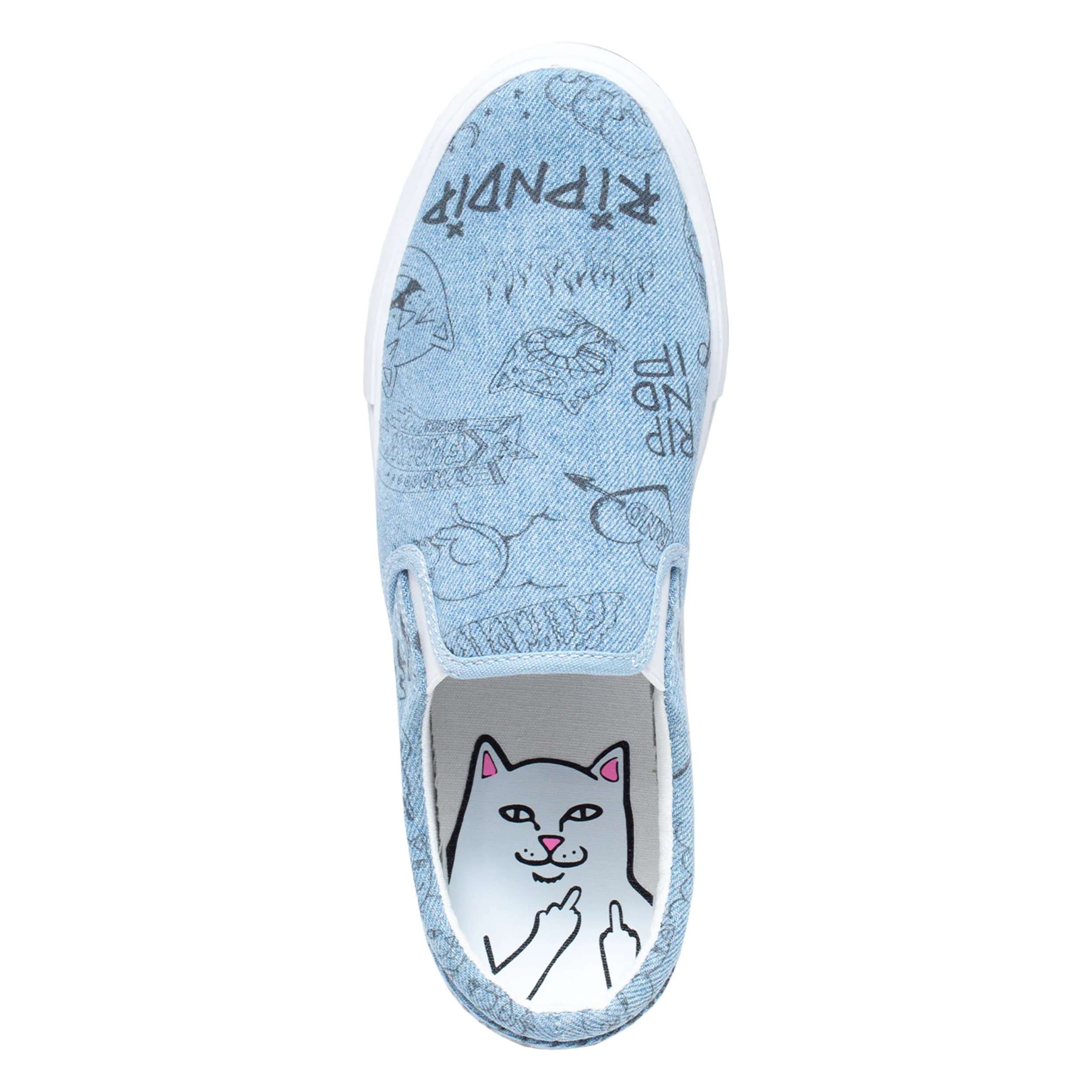Rip N Dip Marker Slip-On Shoes for Men & Women - Comfortable Casual Sneakers for Walking, Skateboarding & Streetwear Fashion