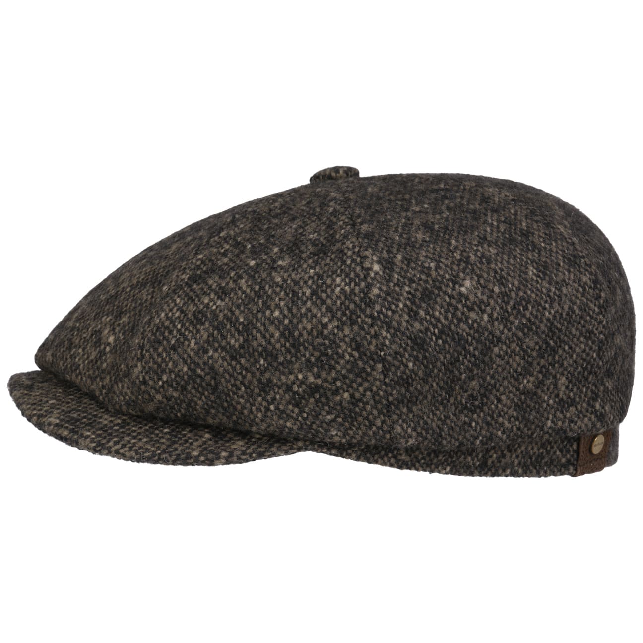 Stetson Hatteras Donegal Tweed Newsboy Cap for Men - Vintage Style Flat Cap for Casual Wear, Outdoor Activities & Fall Fashion