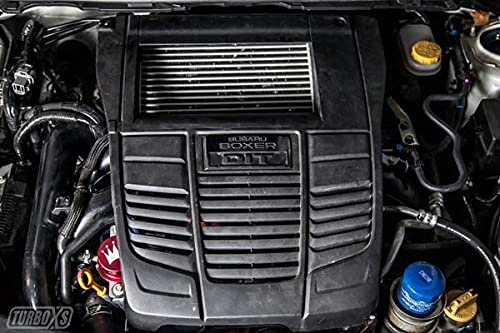 Red Vacuum Pump Cover for 15-16 Subaru WRX - Billet Aluminum Replacement Part (1 Pack) - Perfect for Engine Bay Upgrades & Performance Modifications