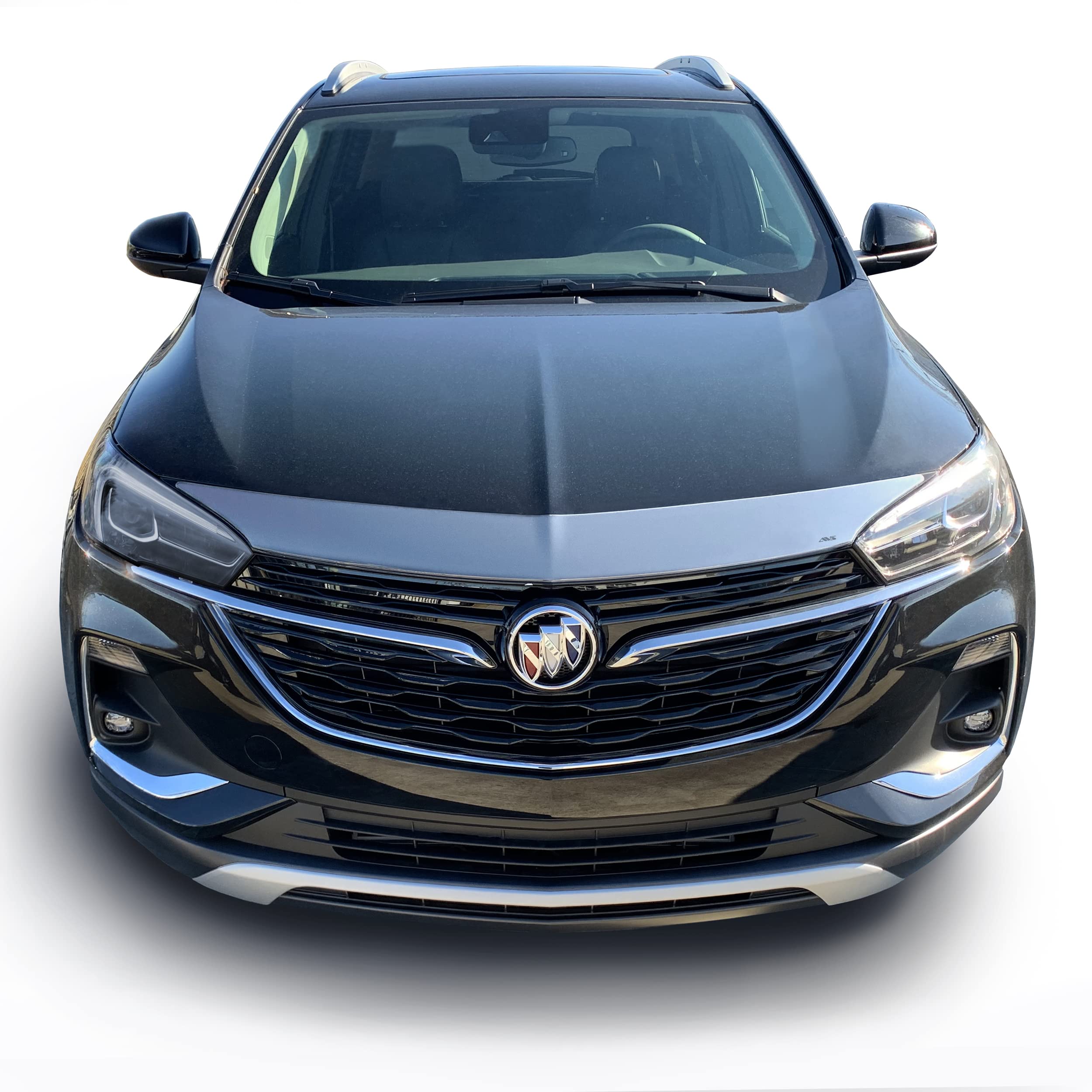 AVS Aeroskin Hood Protector for 2020-2025 Ford Explorer - Low Profile Bug Shield & Wind Deflector (Chrome, 1-Piece) | Durable Car Protection for Highway Driving & Off-Road Adventures