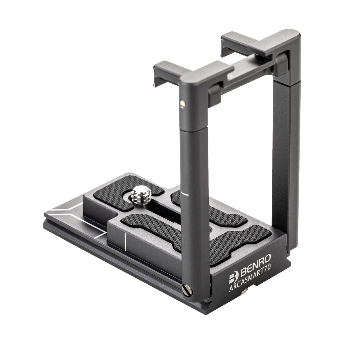 Benro ArcaSmart 70 Arca Swiss Plate with Smartphone Adapter - Professional Camera Tripod Mount for DSLR & Mirrorless - Perfect for Photography, Vlogging & Outdoor Shooting
